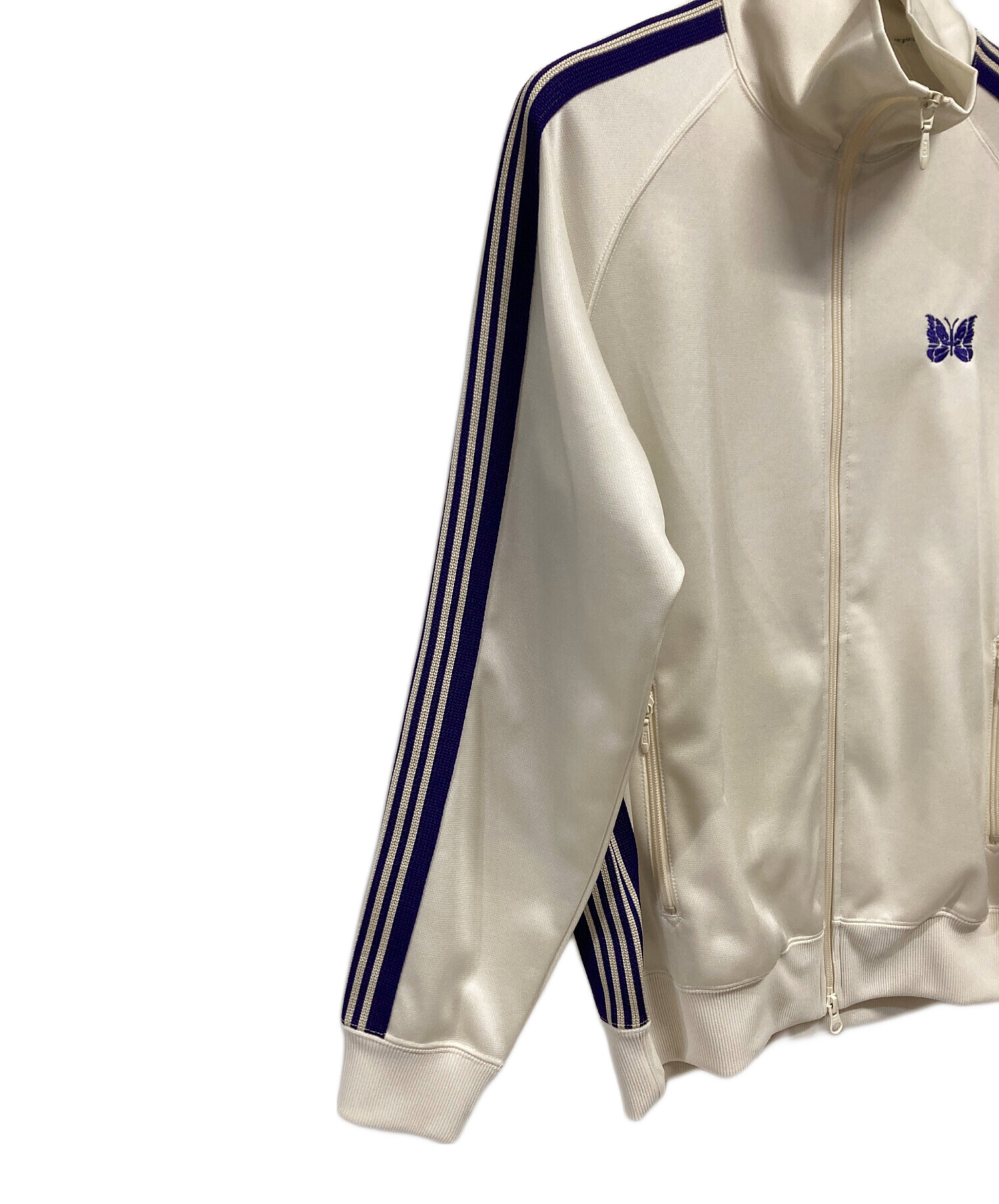 中古・古着通販】Needles (ニードルズ) トラックジャケット ホワイト