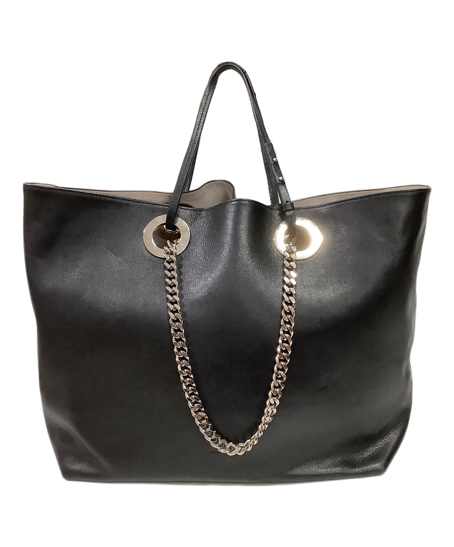 中古・古着通販】JIL SANDER (ジルサンダー) トートバッグ ブラック