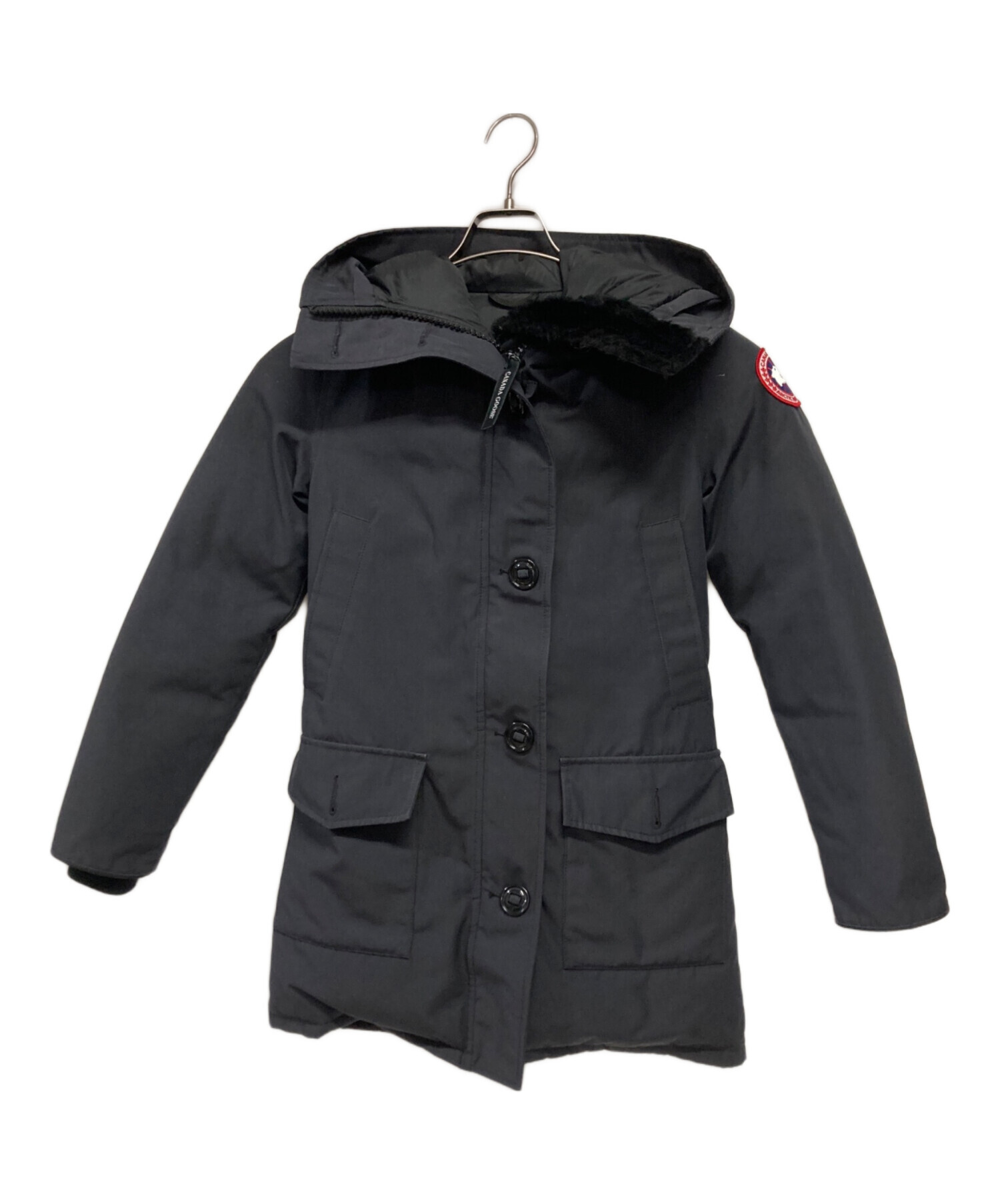 中古・古着通販】CANADA GOOSE (カナダグース) ダウンコート ネイビー