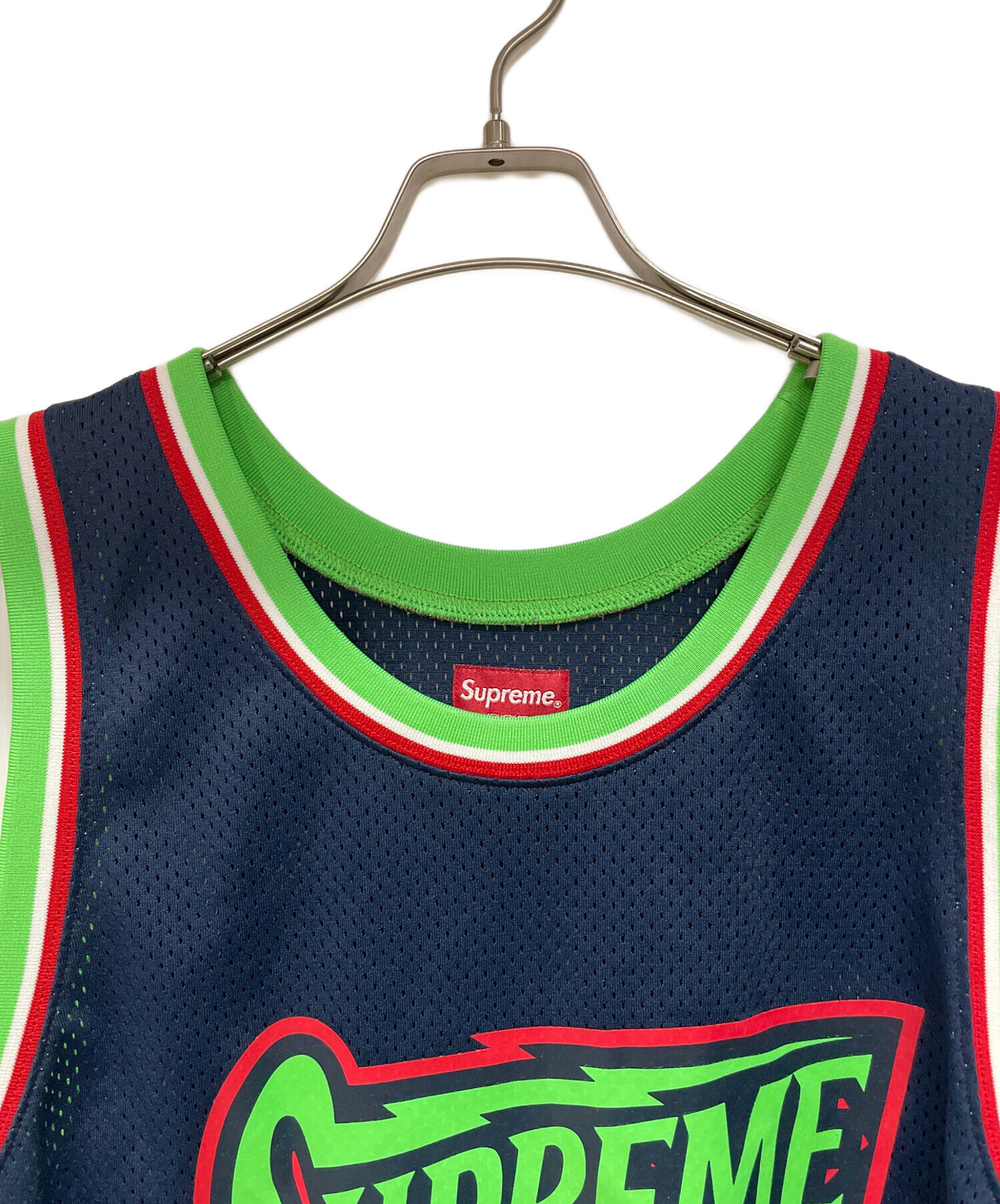 中古・古着通販】SUPREME (シュプリーム) バスケユニフォーム ネイビー