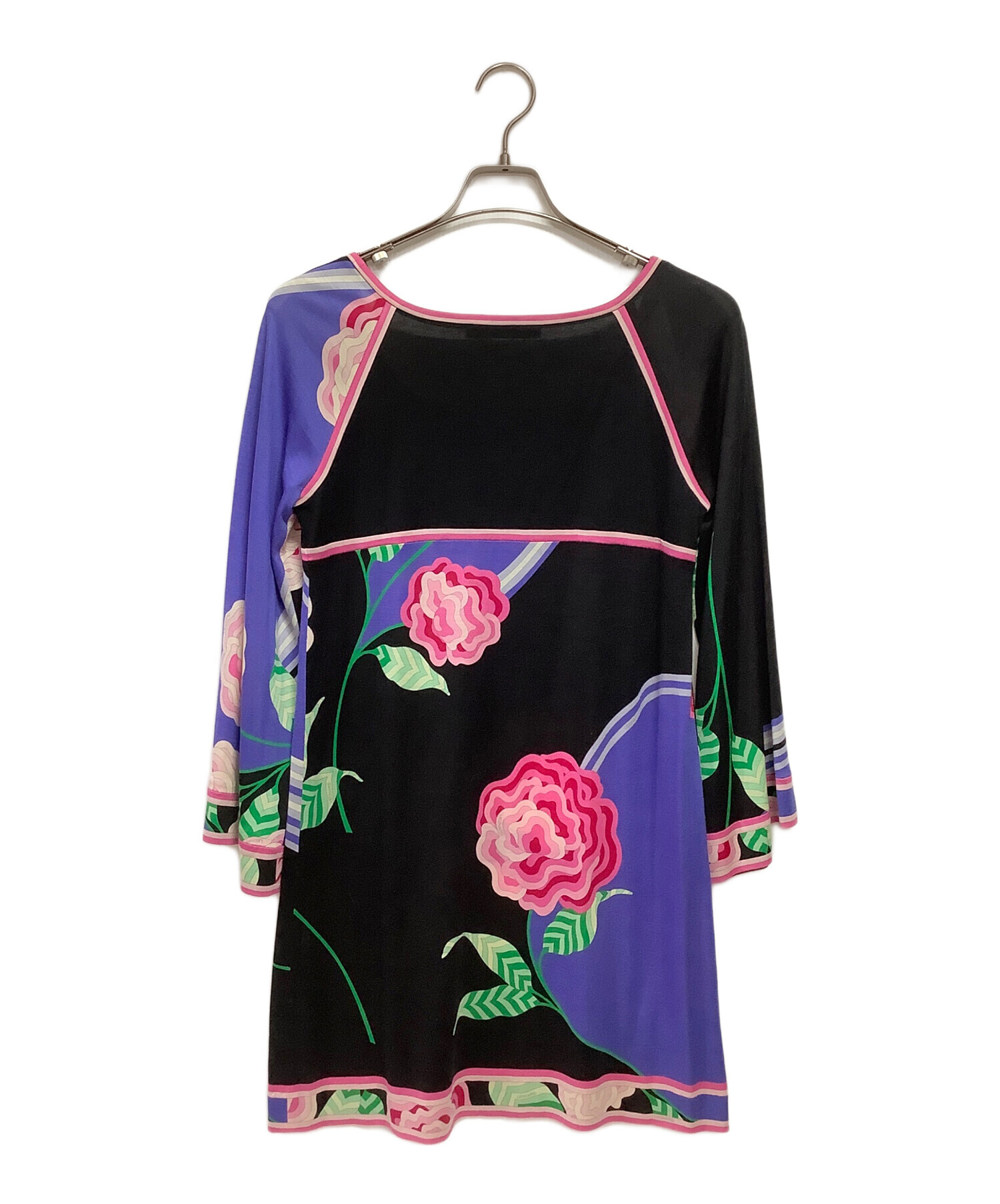 レオナール長袖ワンピース レオナール レオナール ワンピース LEONARD 長袖 ストレッチ