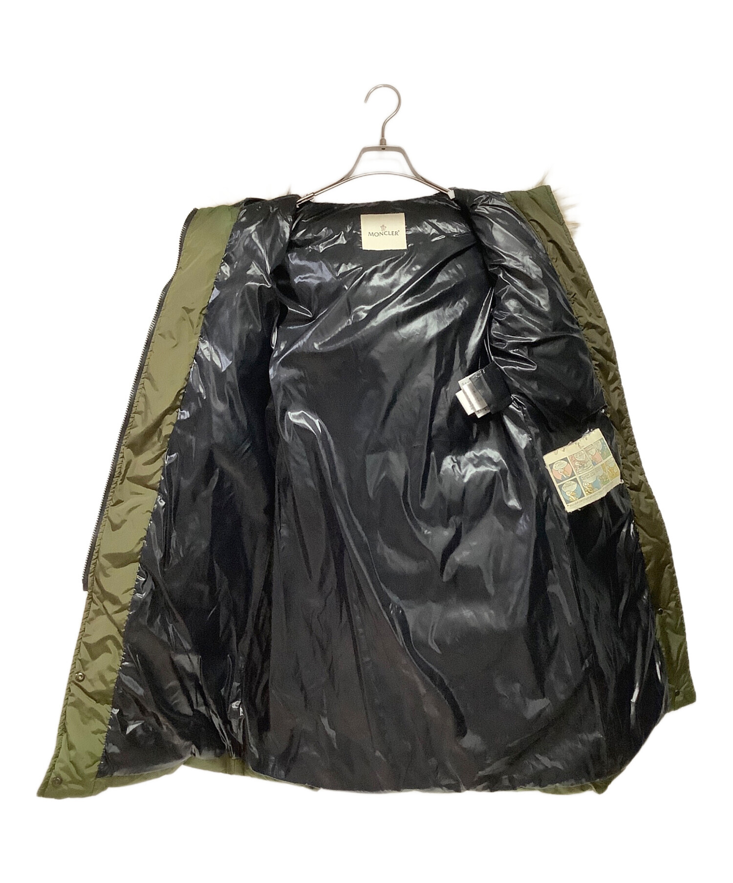 中古・古着通販】MONCLER (モンクレール) MELINAダウンコート オリーブ 