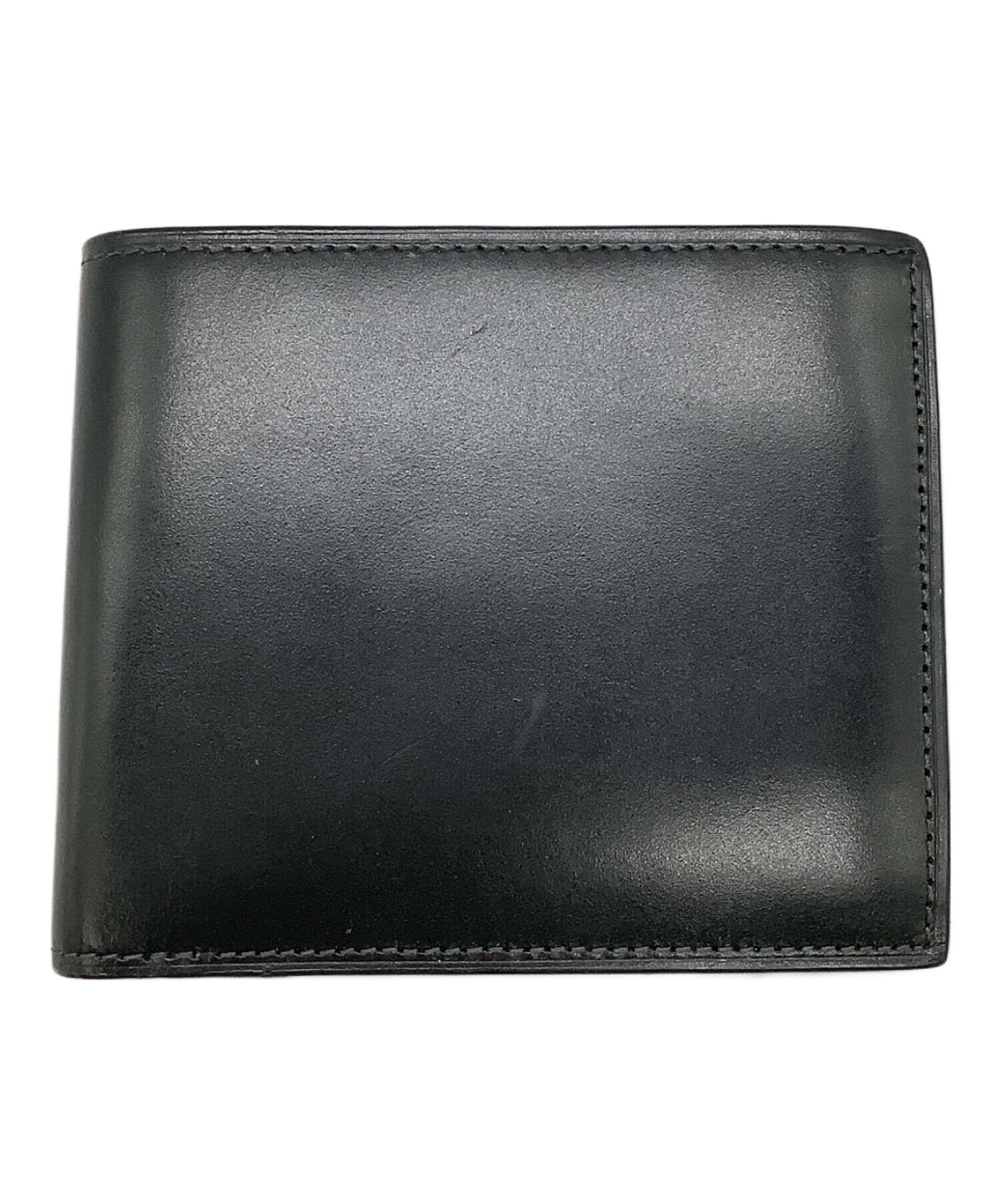 中古・古着通販】cocomeister (ココマイスター) 2つ折り財布 ブラック 