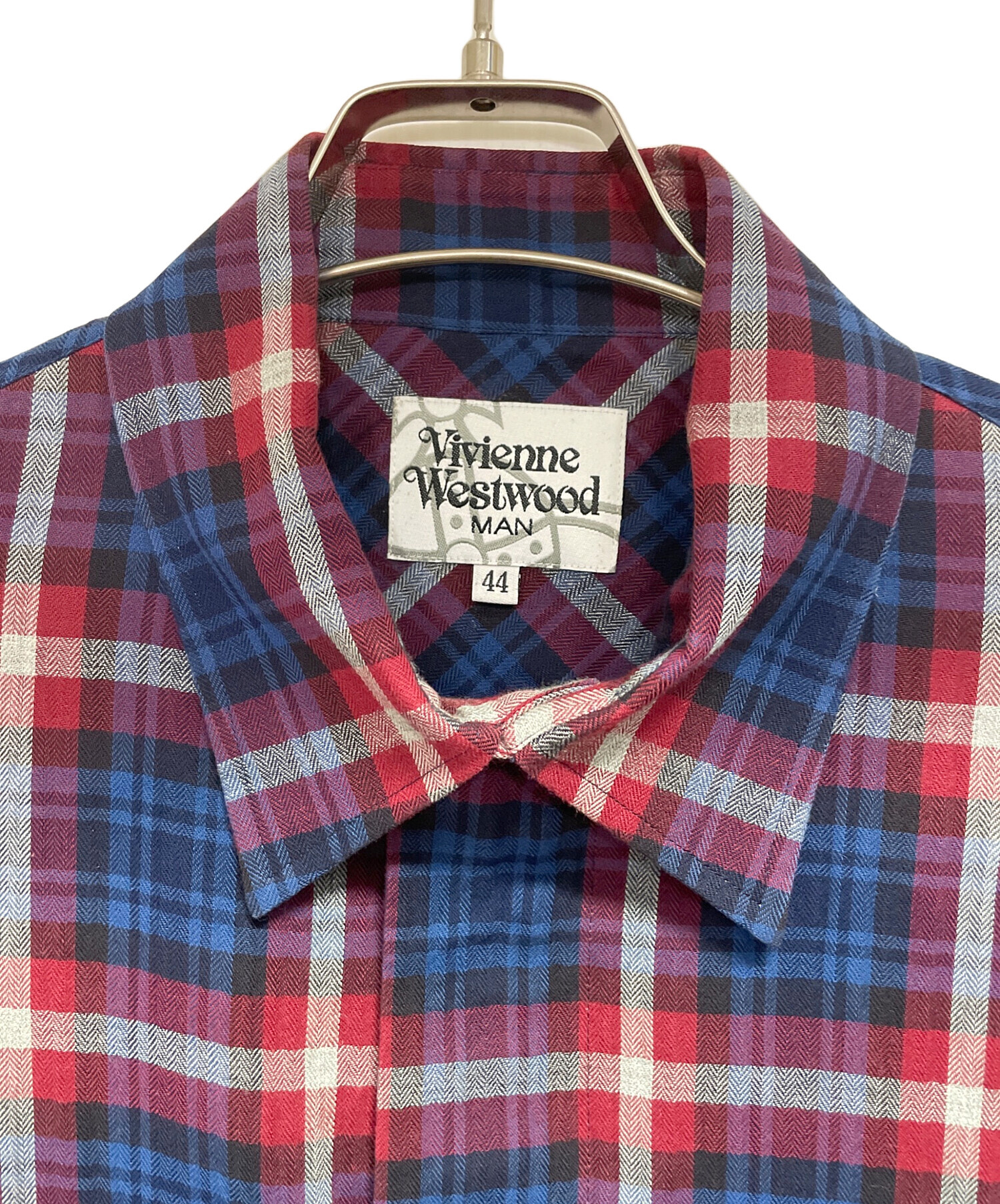 Vivienne Westwood 　メンズチェック柄長袖シャツ 中古・古着通販】Vivienne Westwood man (ヴィヴィアン ウェストウッド