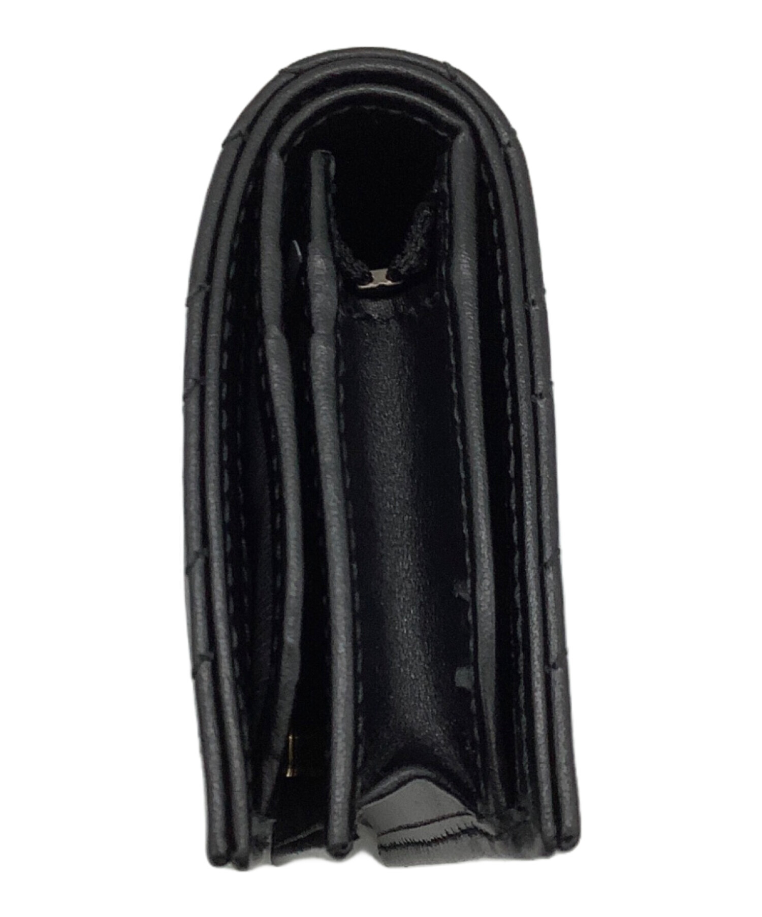 中古・古着通販】GUCCI (グッチ) GGマーモント ブラック 2つ折り財布