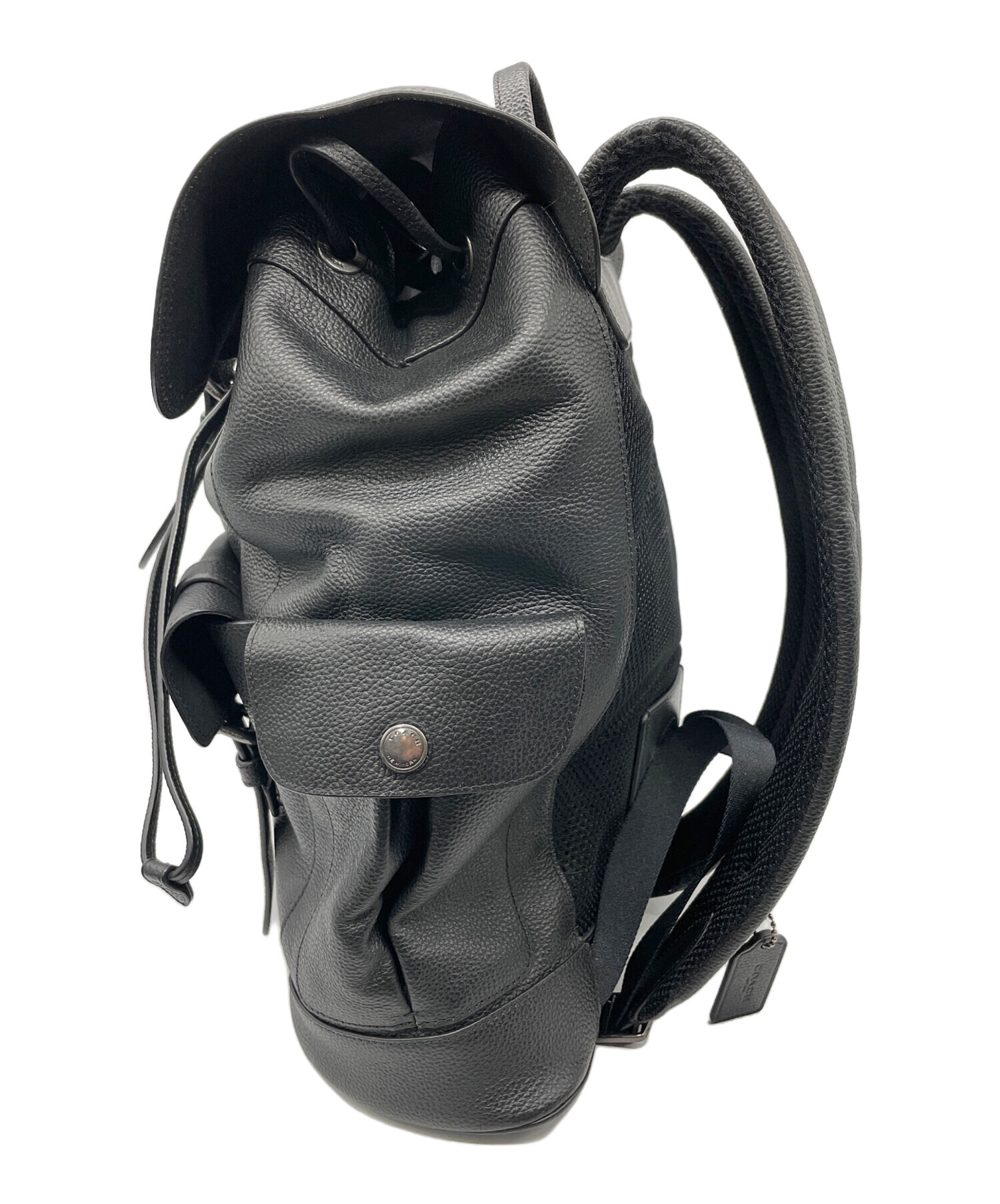 中古・古着通販】COACH (コーチ) リュック ブラック｜ブランド・古着