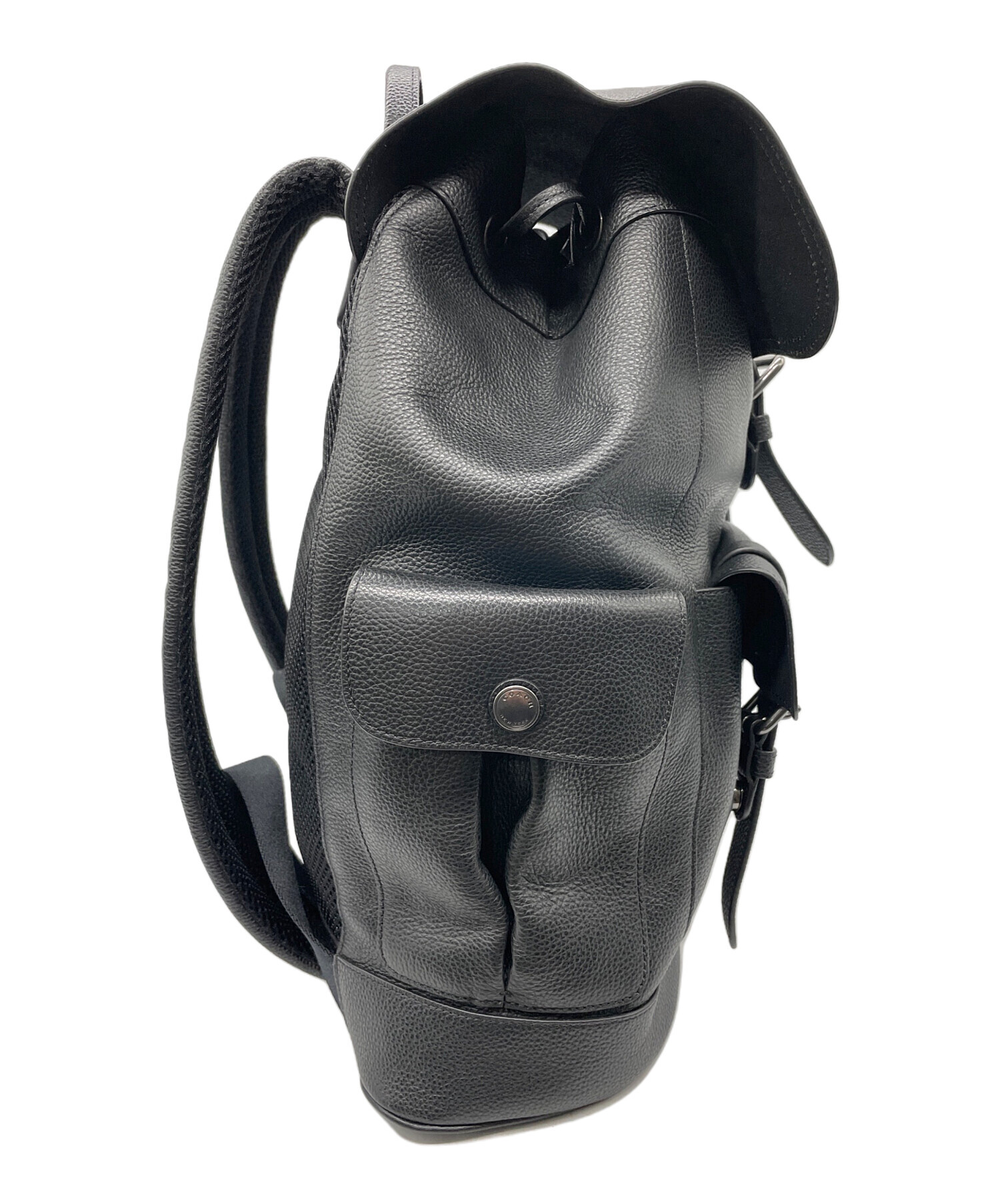 中古・古着通販】COACH (コーチ) リュック ブラック|ブランド 中古・古着通販】COACH (コーチ) リュック ブラック|ブランド