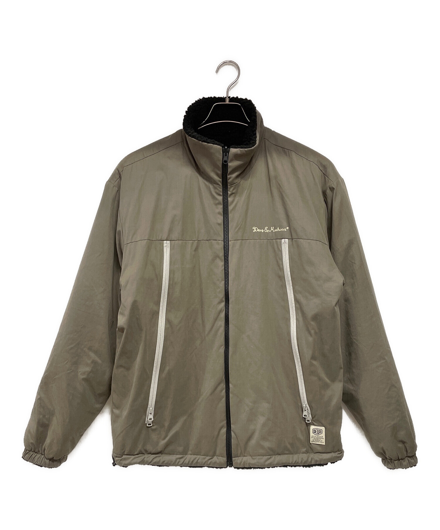 DEUS EX MACHINA　ボンバージャケット　カーキ 中古・古着通販】DEUS EX MACHINA (デウス エクス マキナ) BARRENS