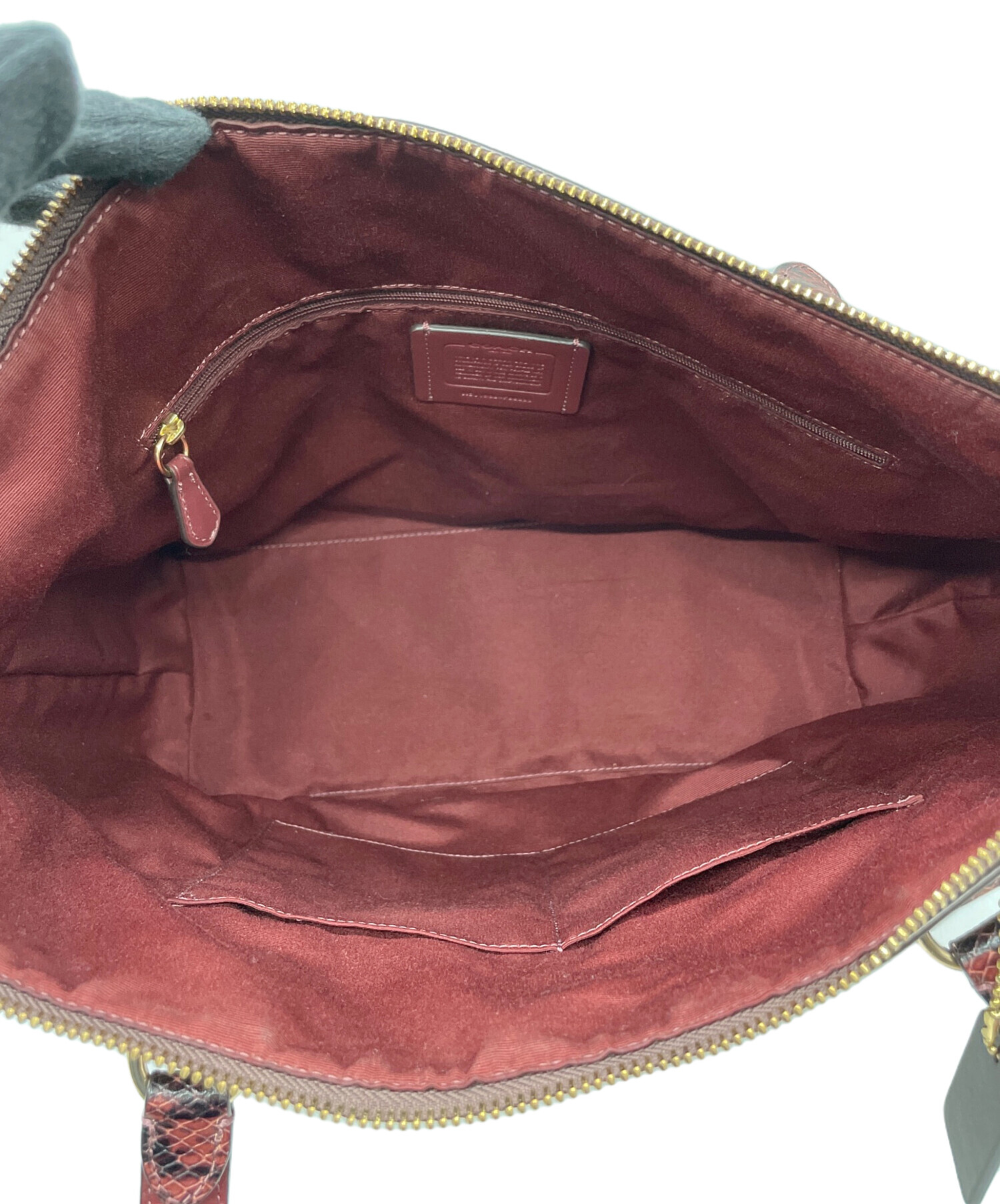 中古・古着通販】COACH (コーチ) シグネチャー トートバッグ ベージュ