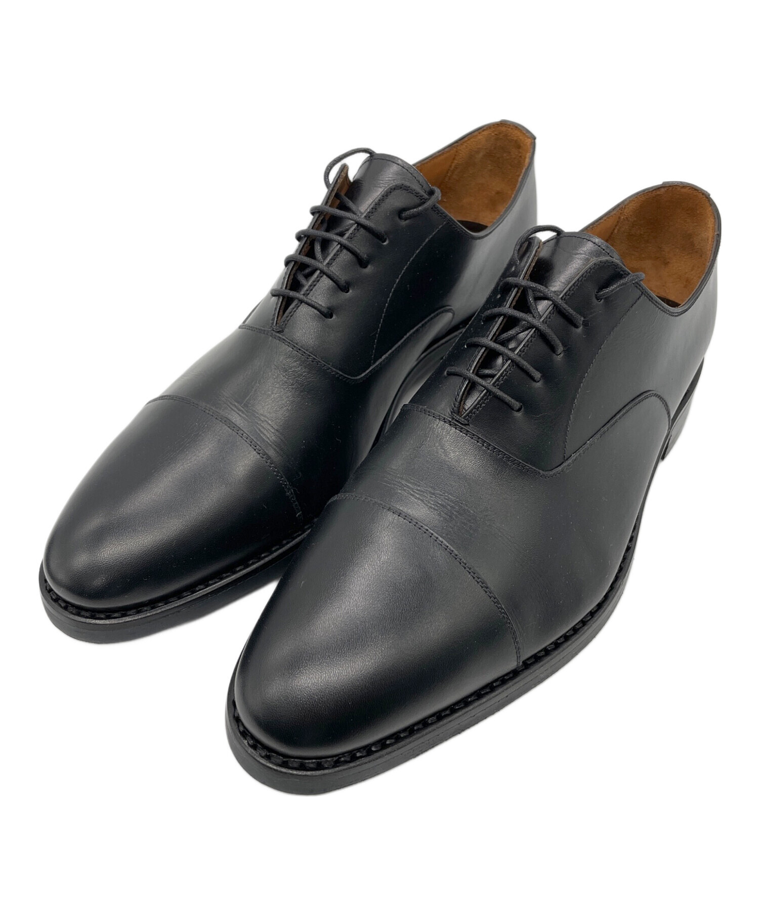 YANKO ブラック ドレスシューズ 中古・古着通販】YANKO (ヤンコ) ビジネスシューズ ブラック サイズ:8