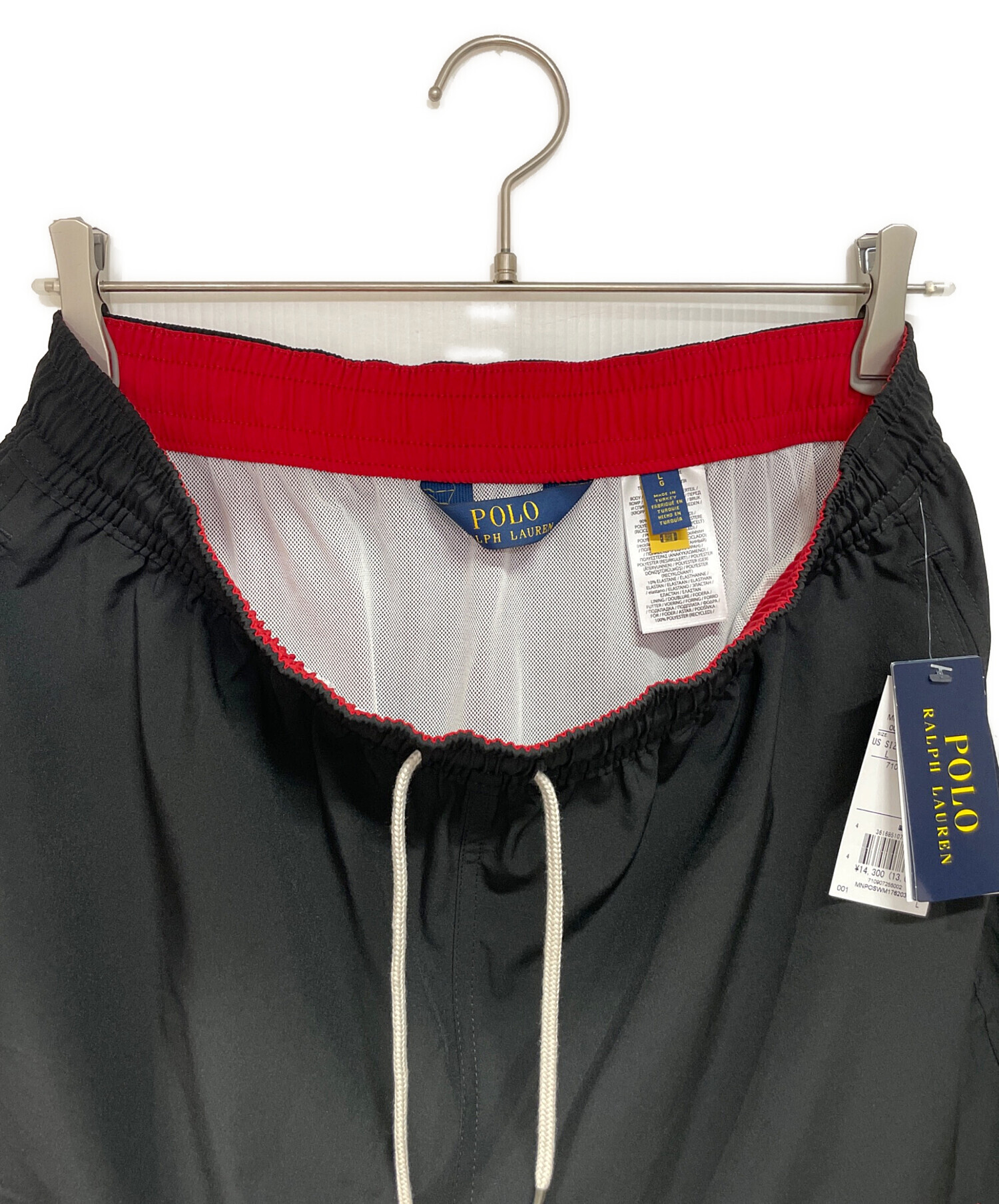 中古・古着通販】RALPH LAUREN (ラルフローレン) 海水パンツ ブラック