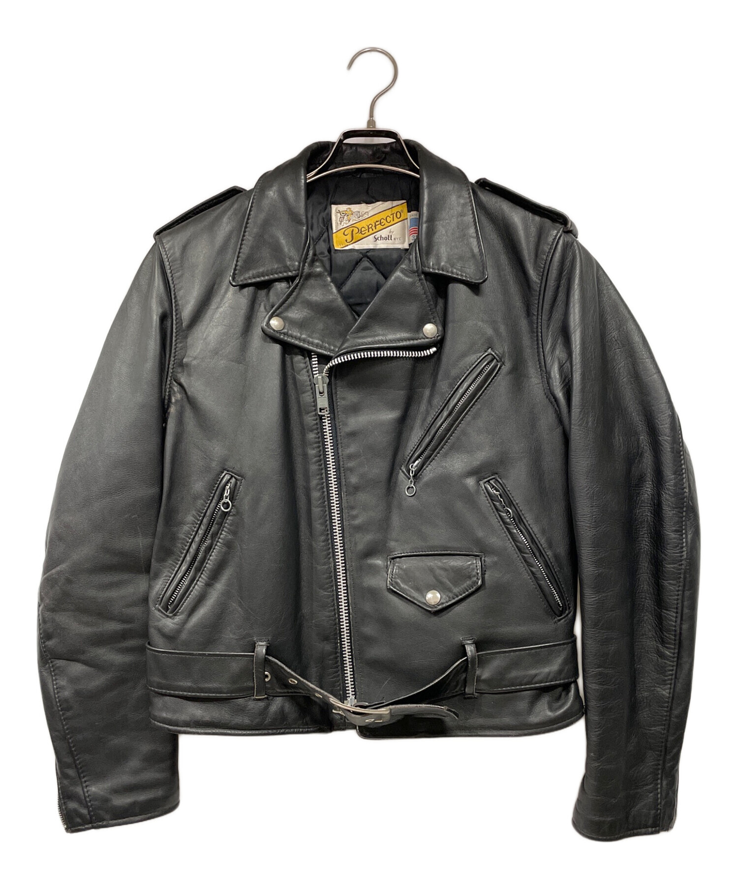 中古・古着通販】Schott (ショット) ダブルライダースジャケット