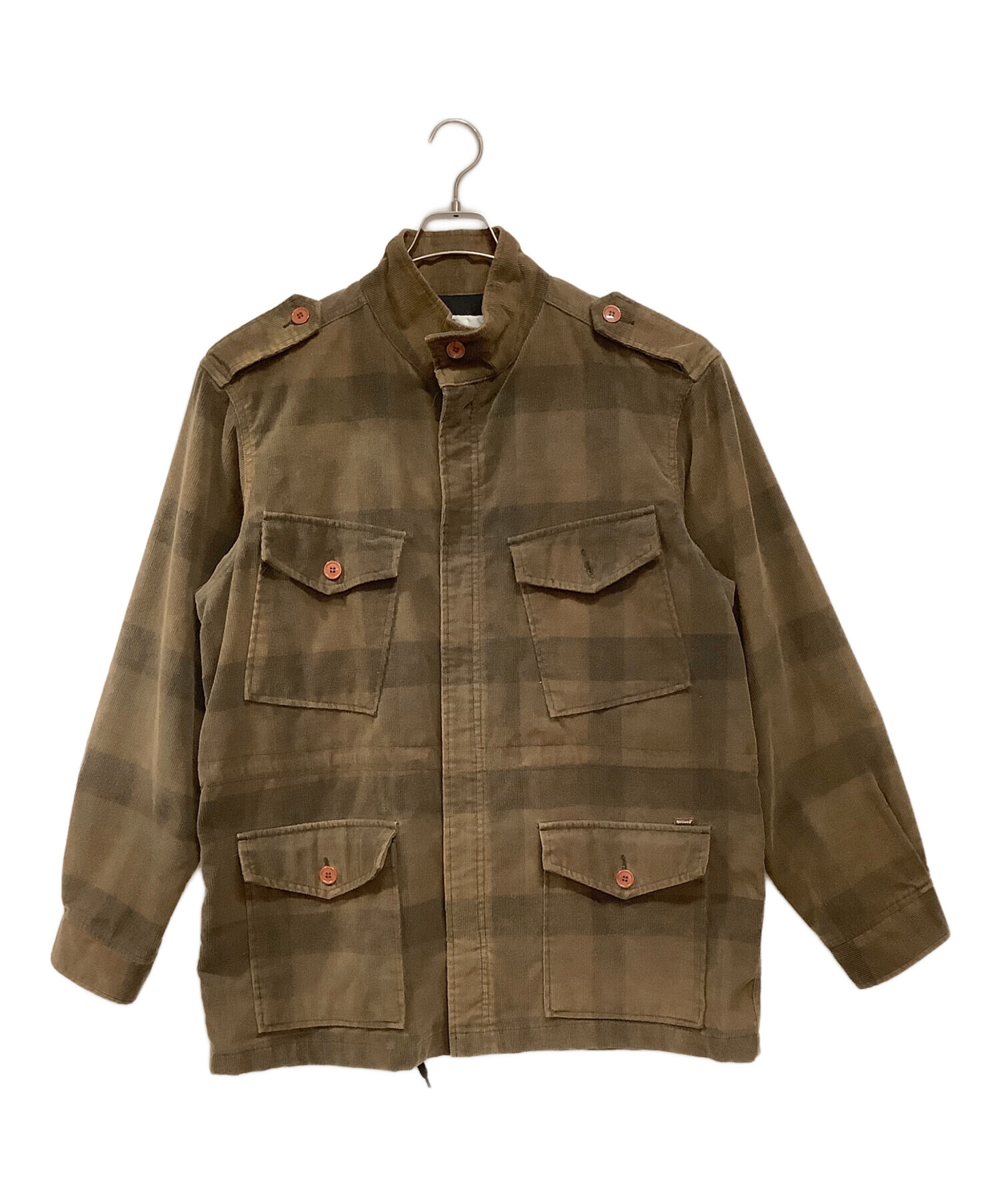 中古・古着通販】stussy (ステューシー) M65ジャケット ブラウン 