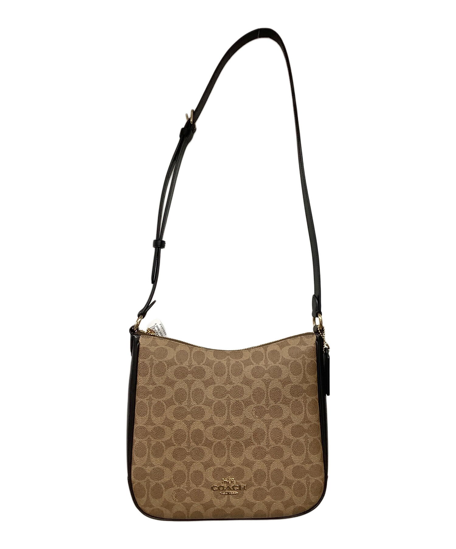 中古・古着通販】COACH (コーチ) シグネチャー エリー ファイル バッグ 