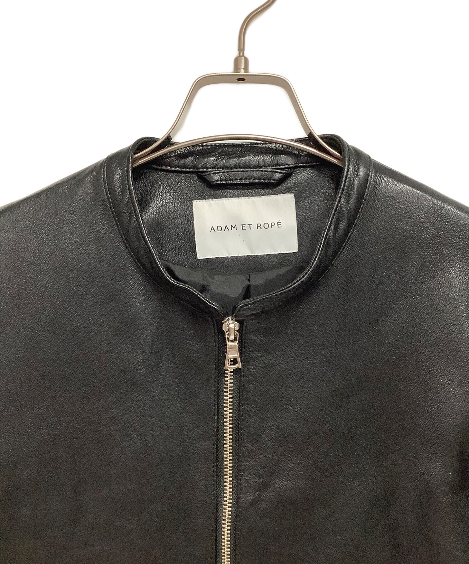 中古・古着通販】Adam et Rope (アダム エ ロペ) ラムレザージャケット