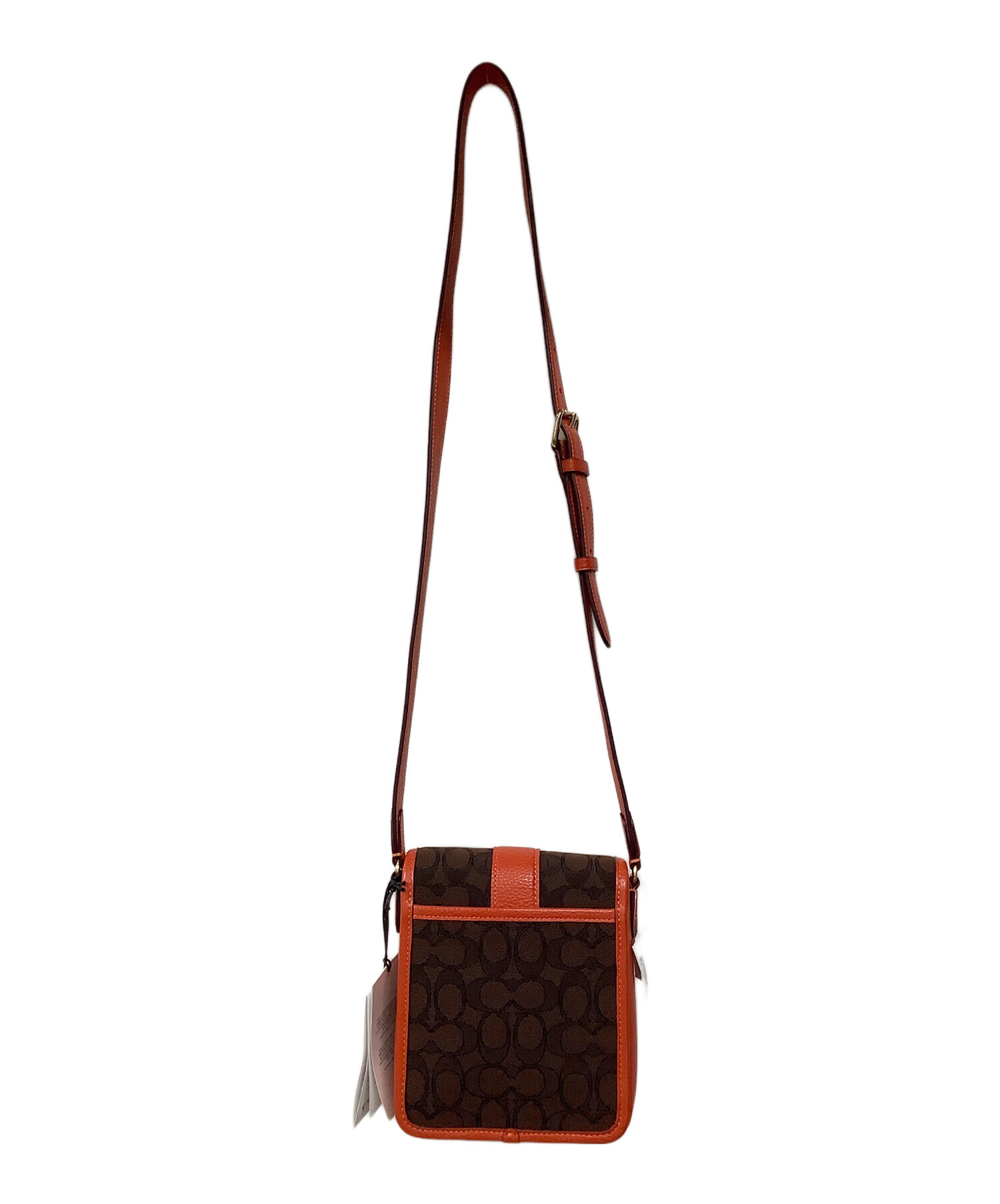 コーチ ショルダーバッグ ノース サウス ロニー シグネチャー COACH