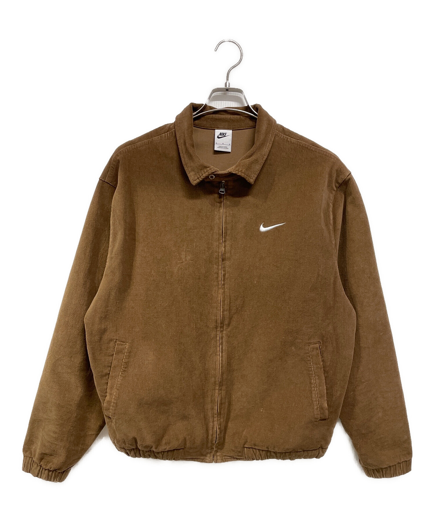 中古・古着通販】NIKE (ナイキ) ハリントンジャケット ブラウン サイズ