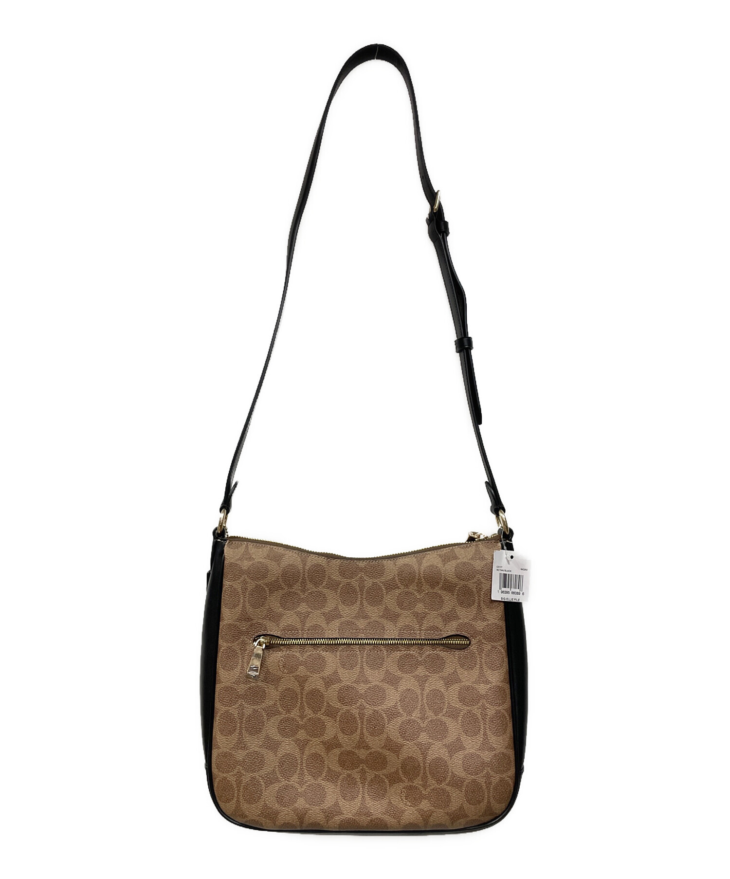中古・古着通販】COACH (コーチ) シグネチャー エリー ファイル バッグ 
