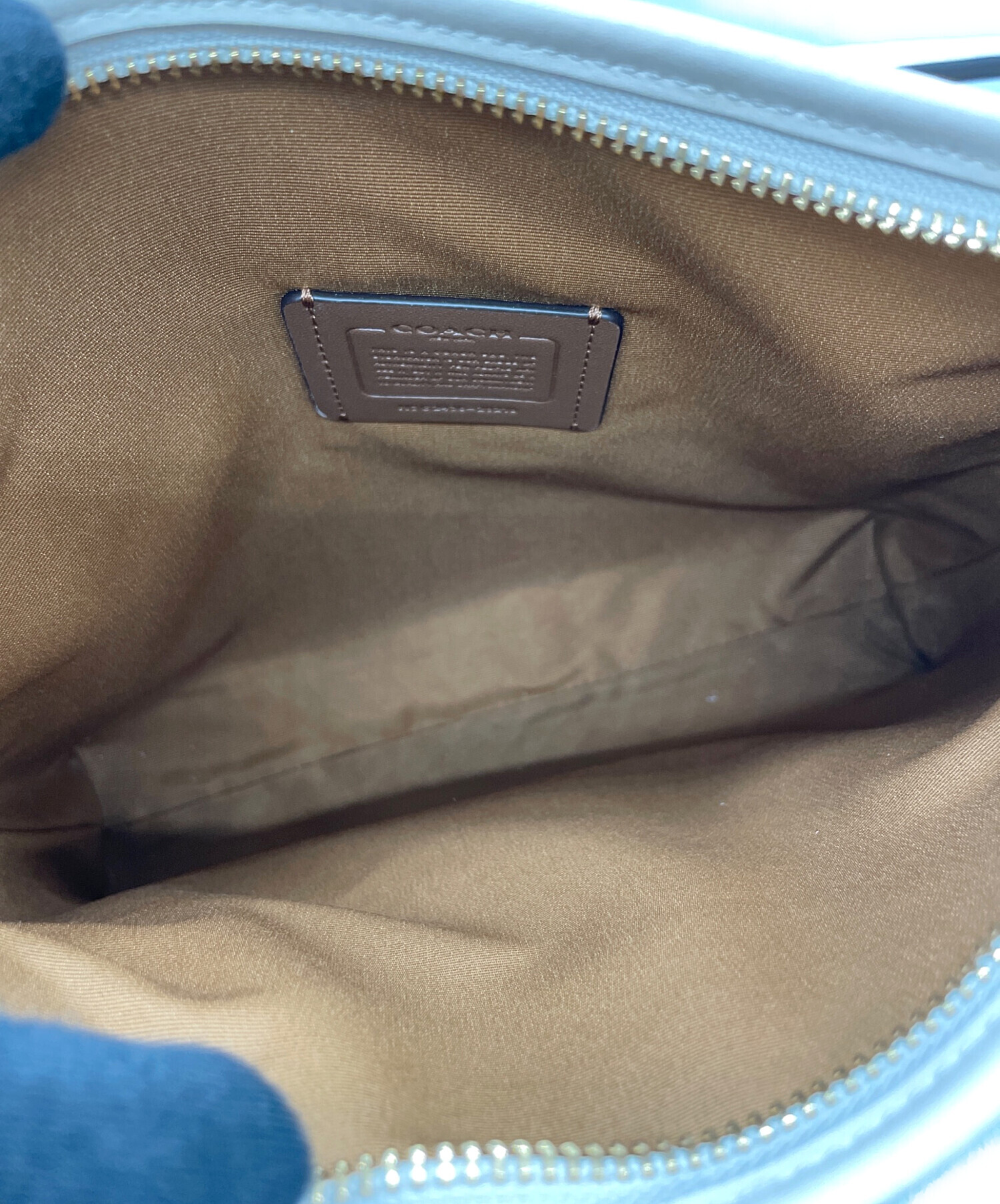 中古・古着通販】COACH (コーチ) シグネチャー ショルダーバッグ