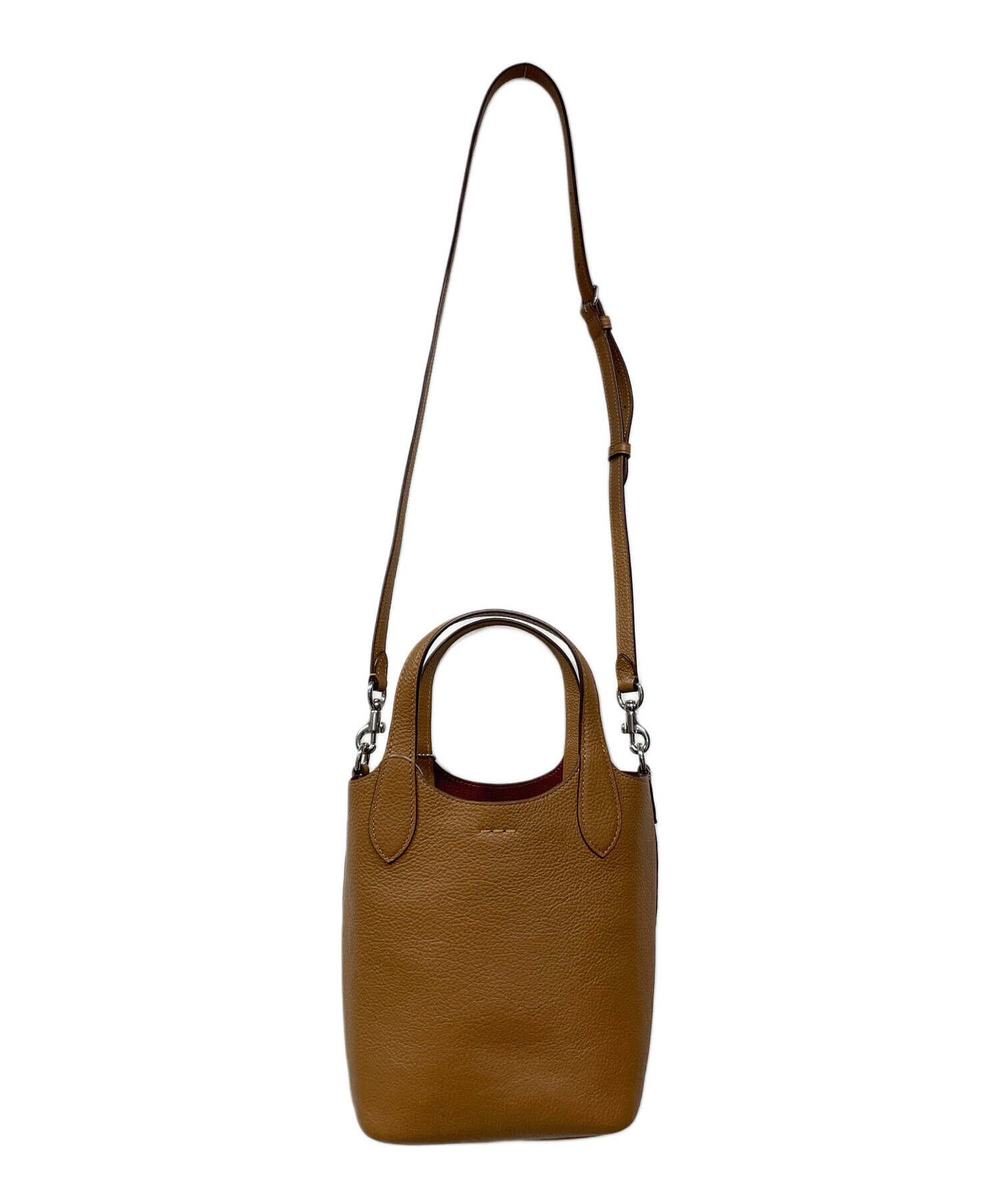 中古・古着通販】COACH (コーチ) ハンナ バケット バッグ ブラウン 
