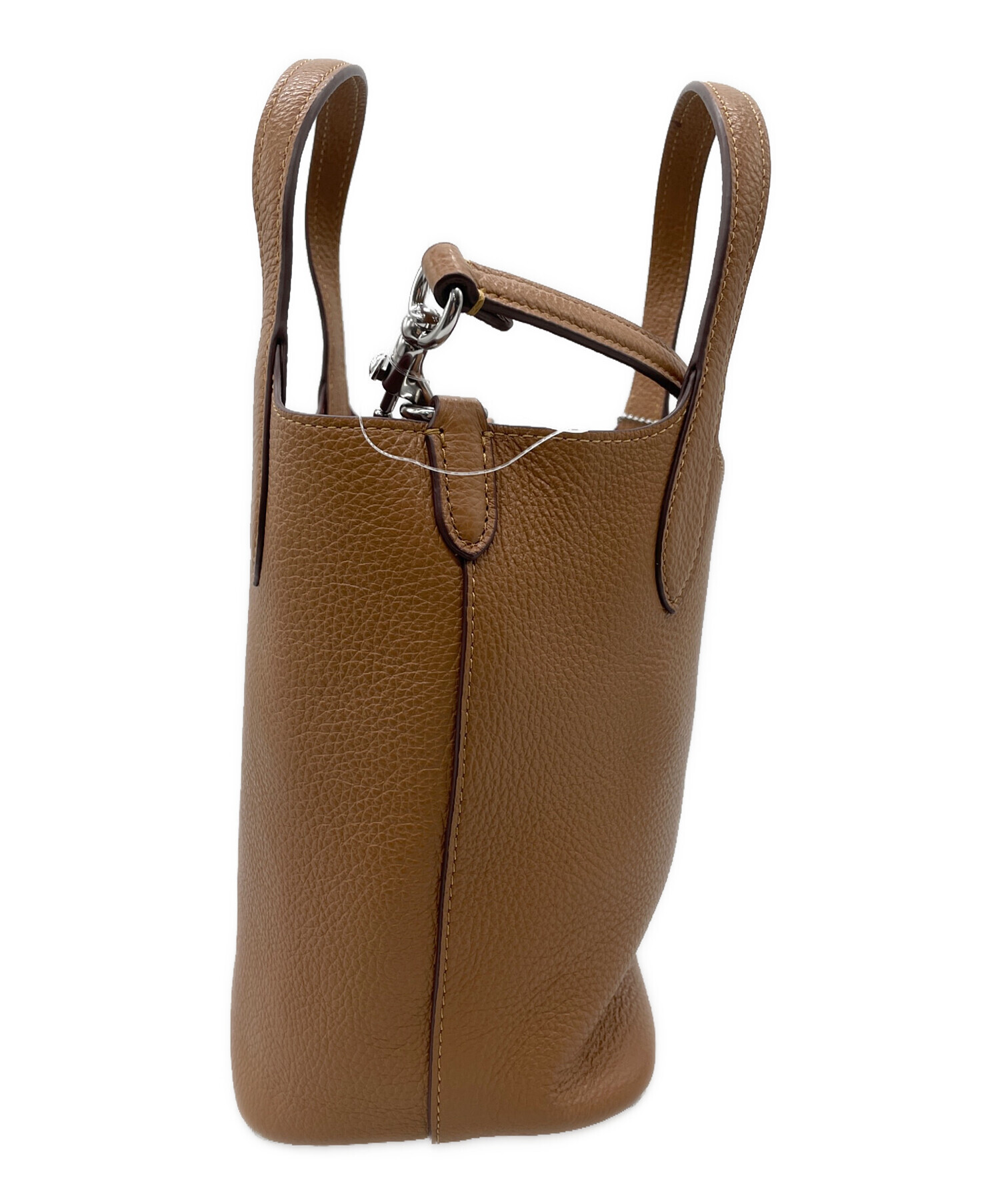 中古・古着通販】COACH (コーチ) ハンナ バケット バッグ ブラウン 