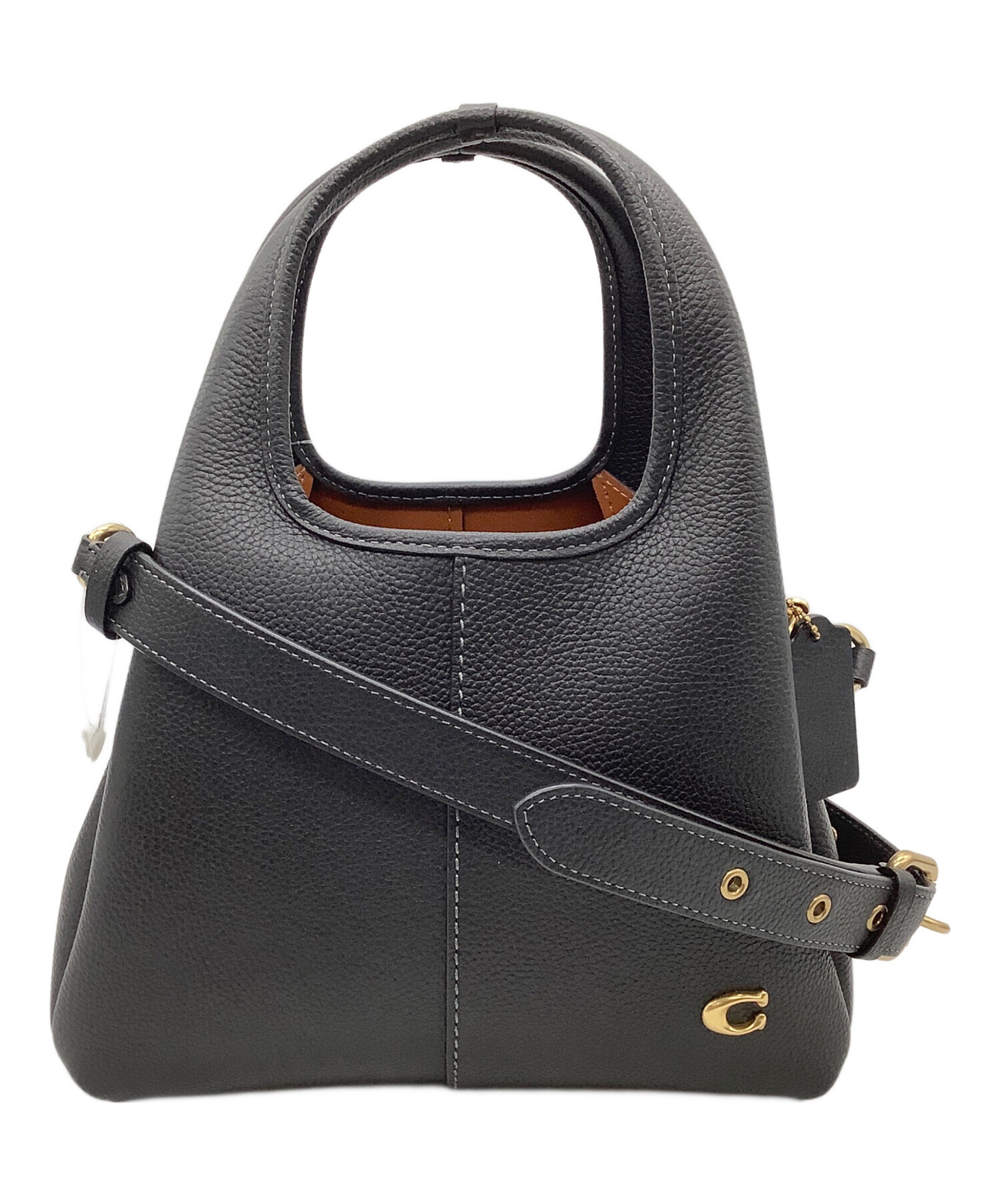 中古・古着通販】COACH (コーチ) ラナ ショルダー バッグ 23 ブラック 中古・古着通販】COACH (コーチ) ラナ ショルダー バッグ 23 ブラック