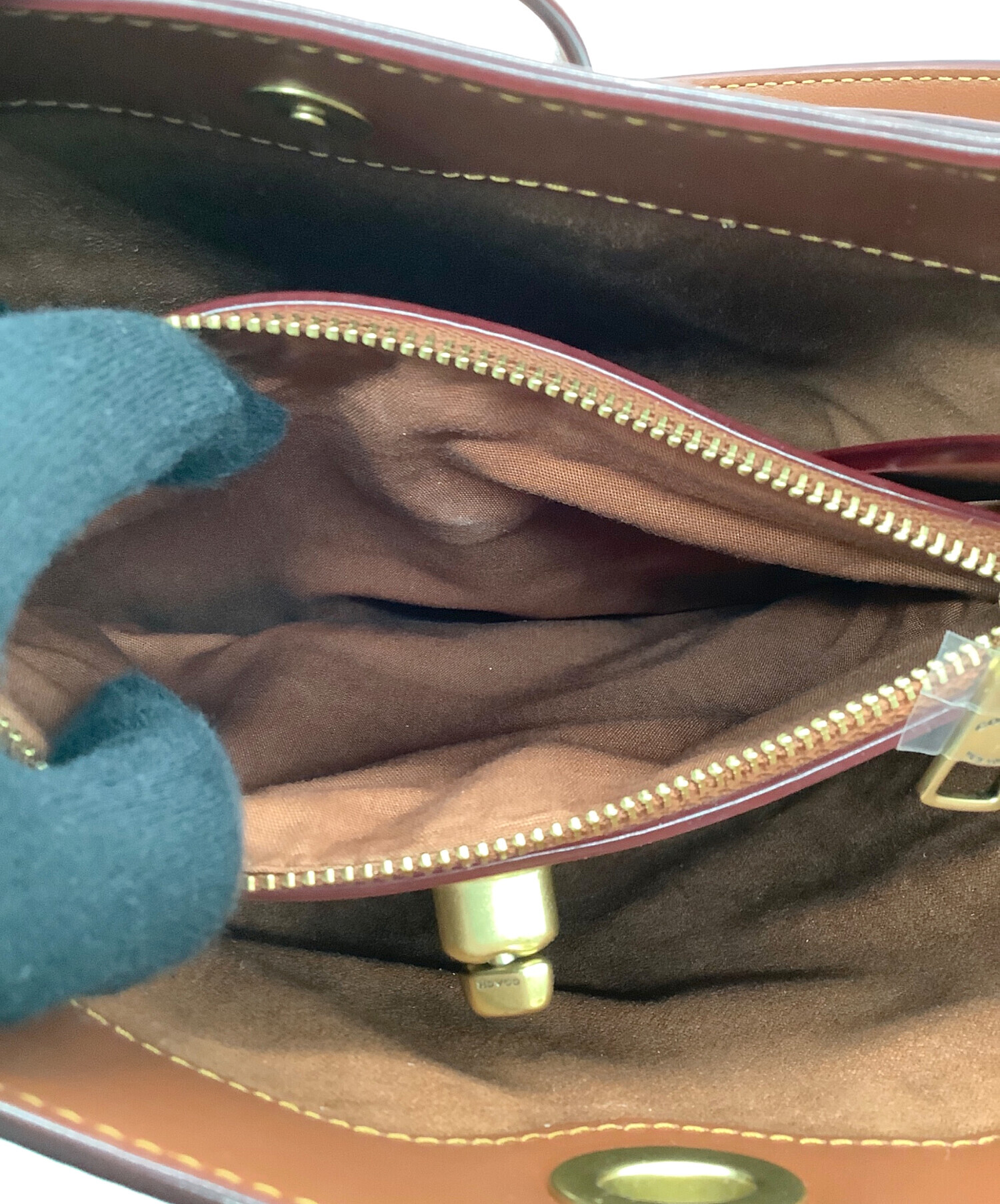 中古・古着通販】COACH (コーチ) シグネチャー ショルダーバッグ
