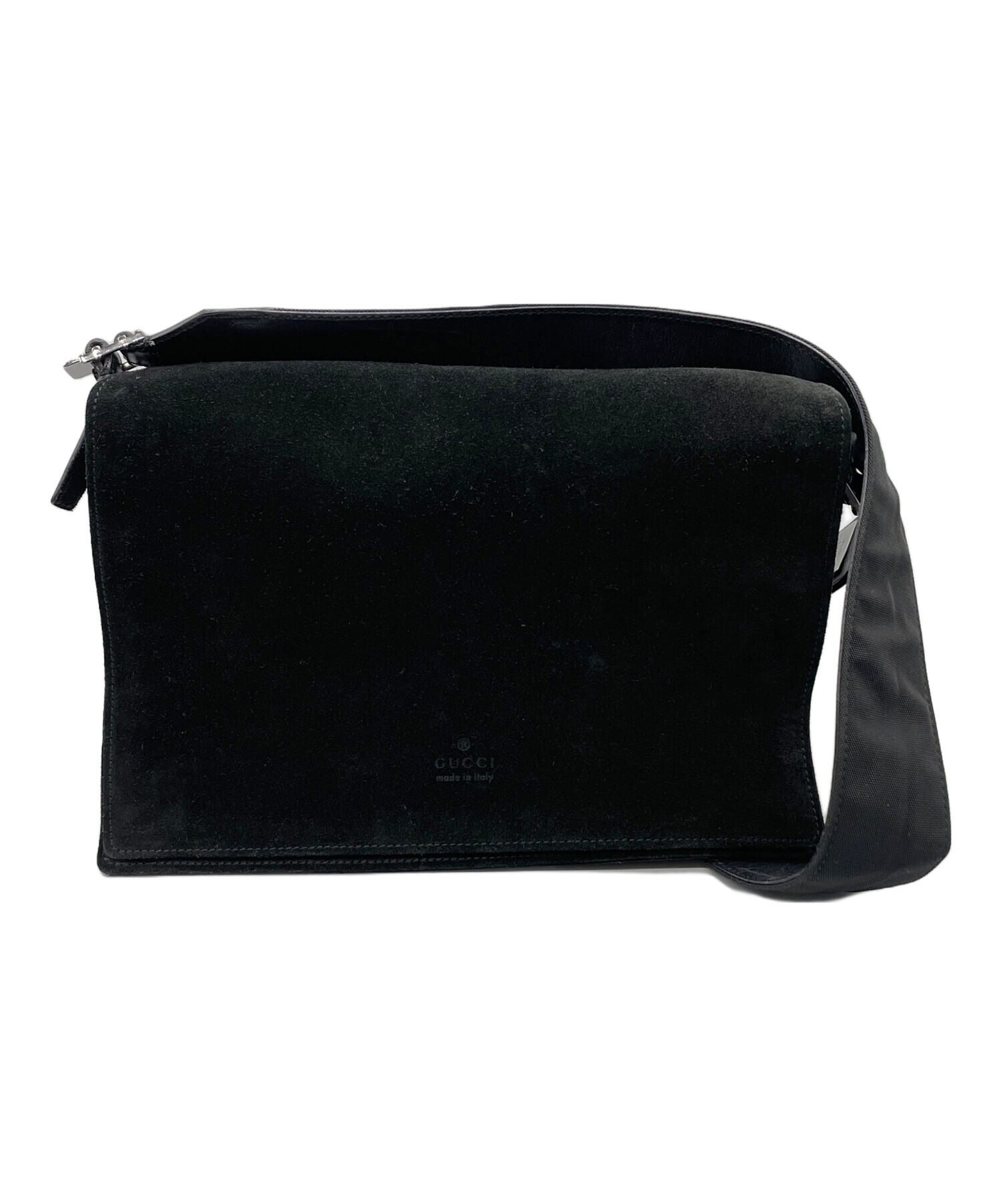 中古・古着通販】GUCCI (グッチ) ショルダーバッグ ブラック｜ブランド