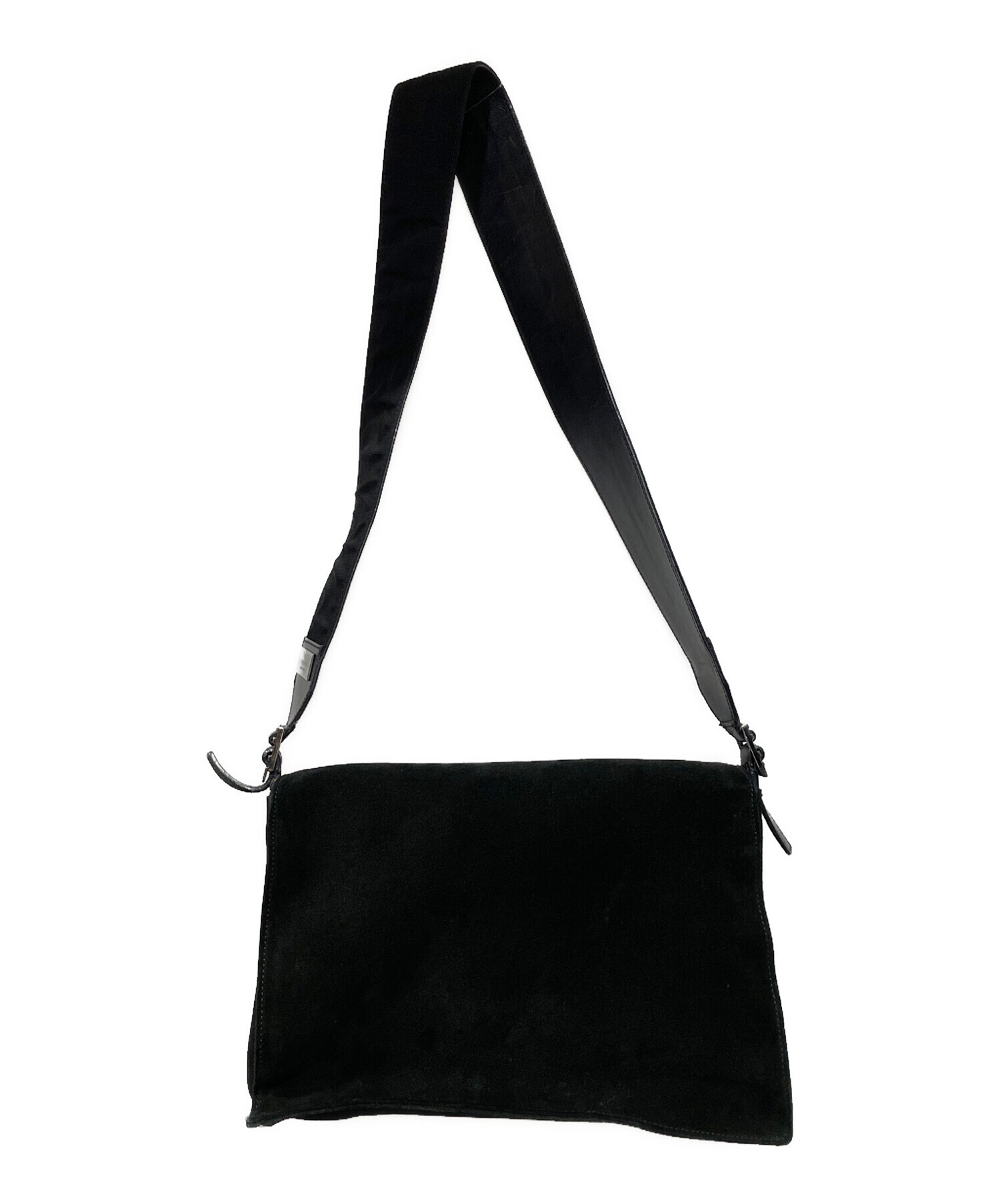 未使用✨GUCCI グッチ　ショルダーバッグ　ナイロン　ブラック　200047 中古・古着通販】GUCCI (グッチ) ショルダーバッグ ブラック｜ブランド