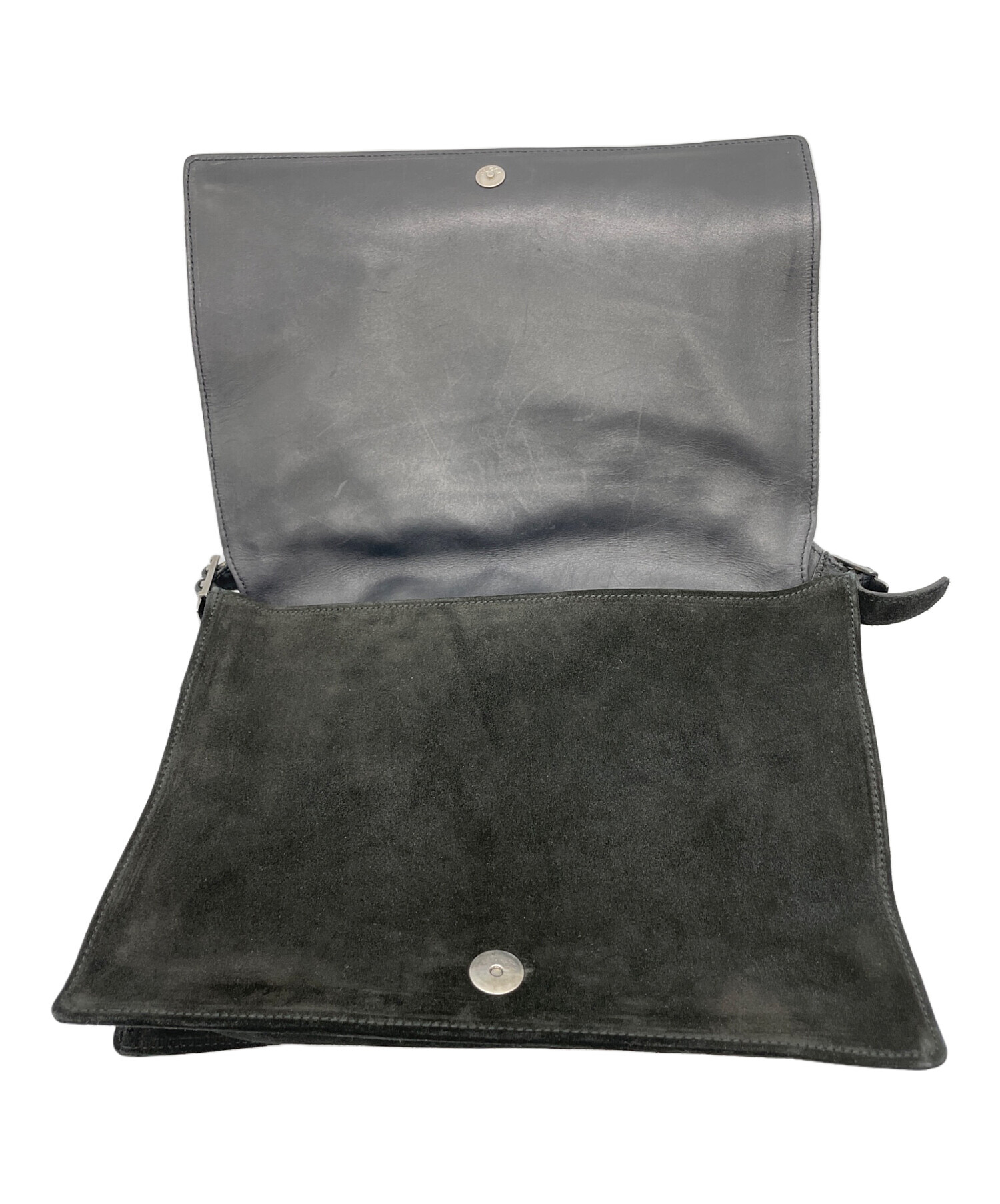 中古・古着通販】GUCCI (グッチ) ショルダーバッグ ブラック｜ブランド