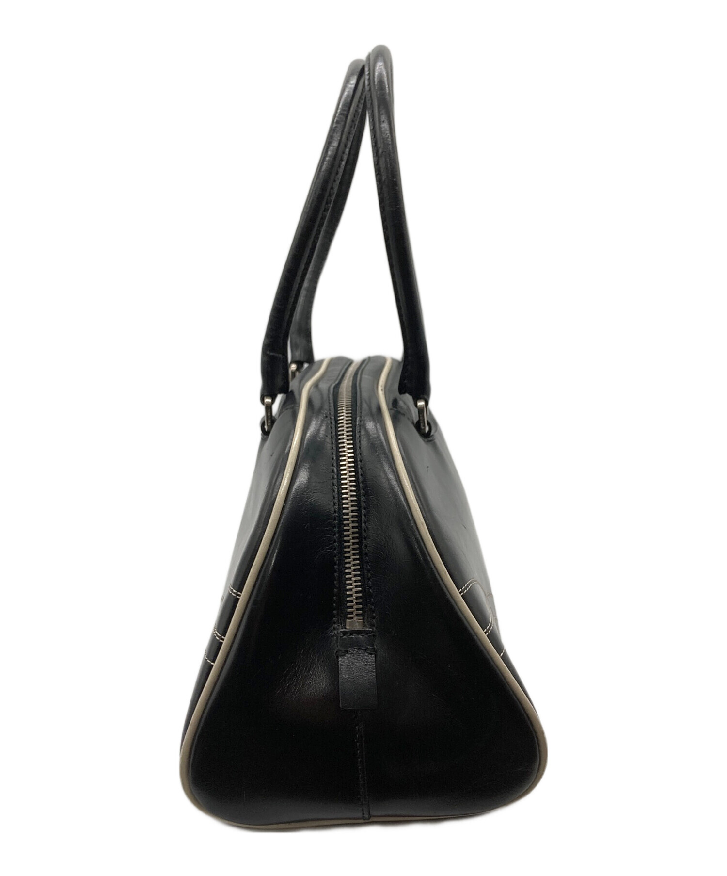 中古・古着通販】PRADA (プラダ) アーカイブボウリングバッグ ブラック
