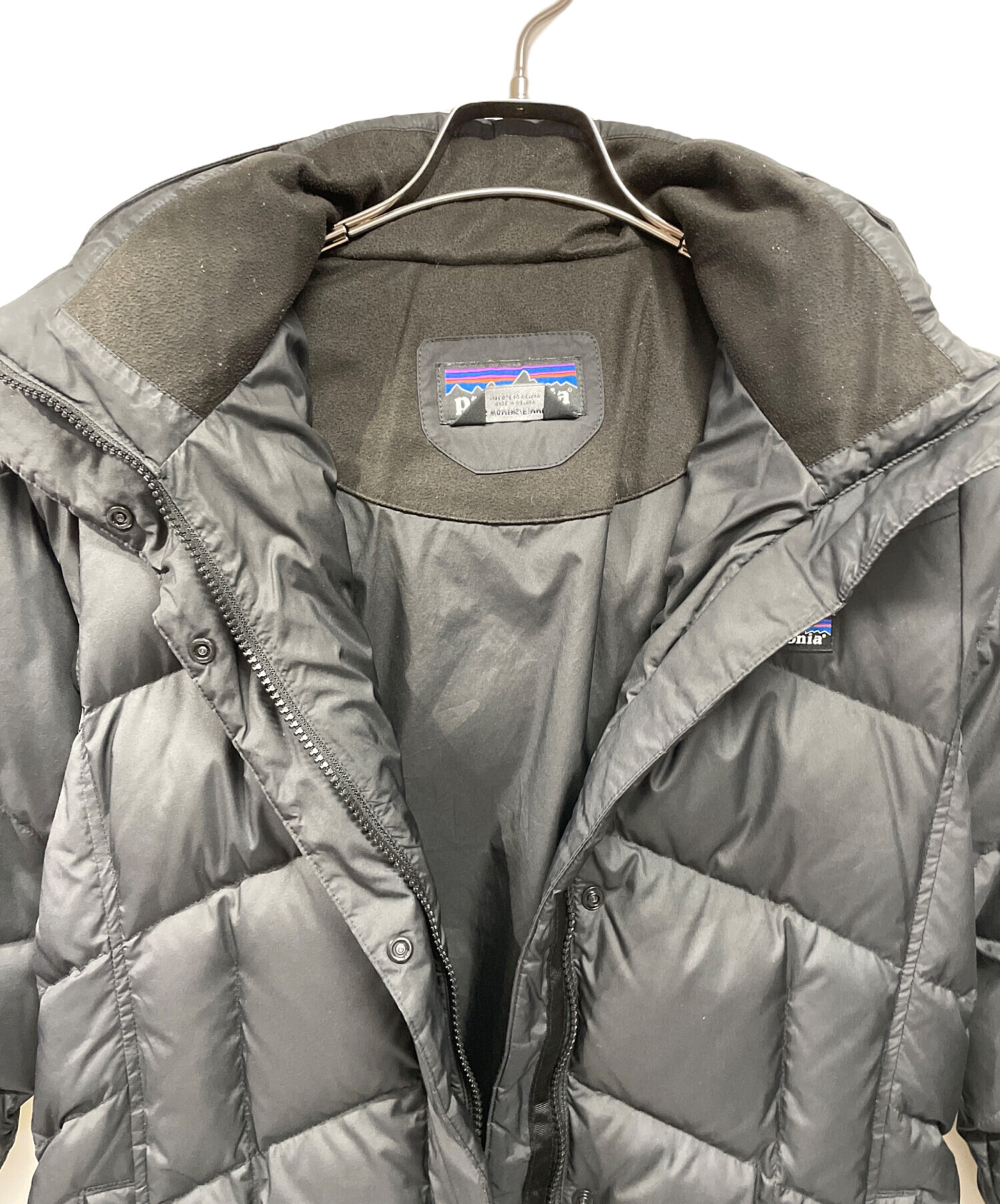 中古・古着通販】Patagonia (パタゴニア) ダウンコート ブラック 