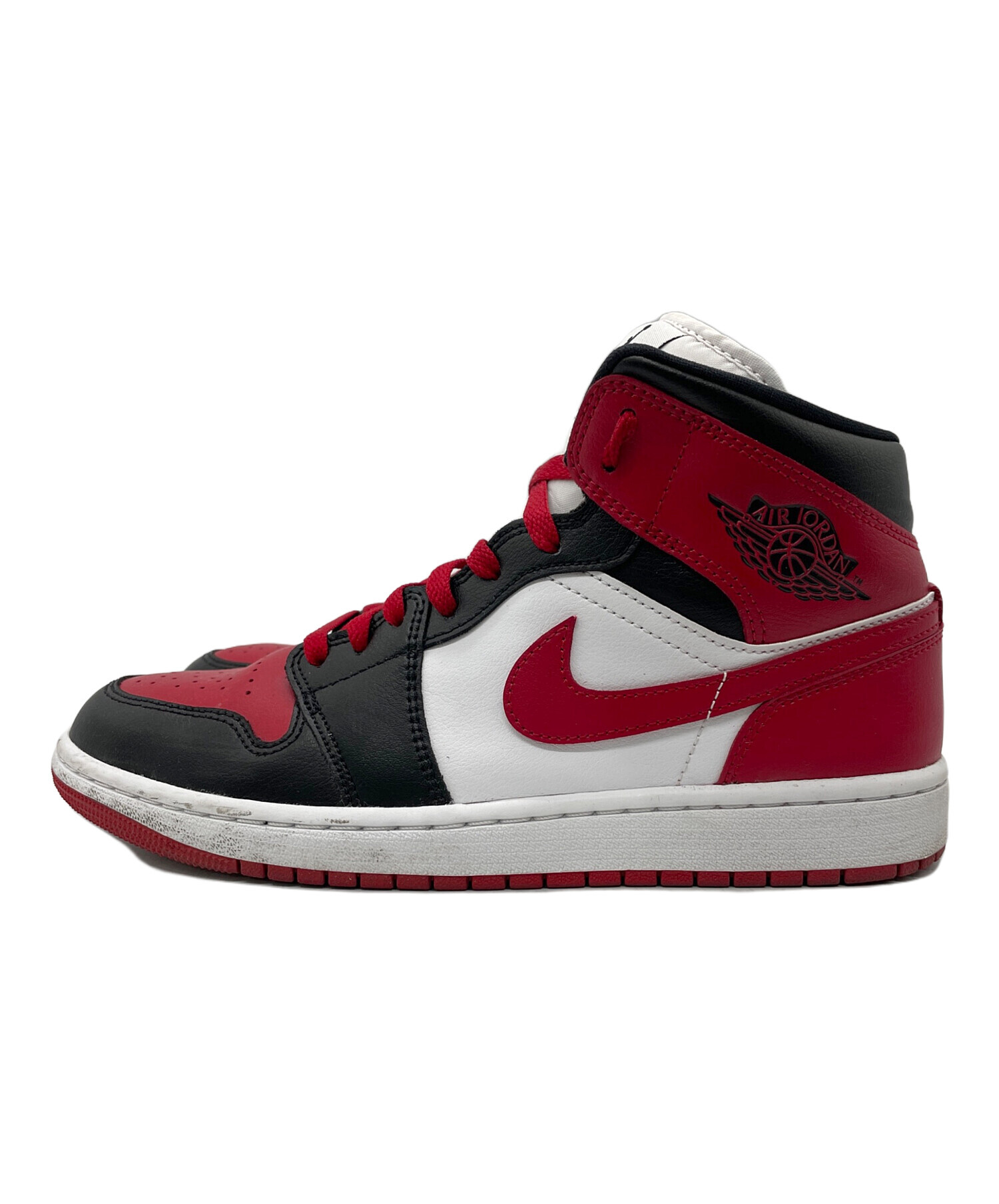 中古・古着通販】NIKE (ナイキ) WMNS AIR JORDAN 1 MID レッド 