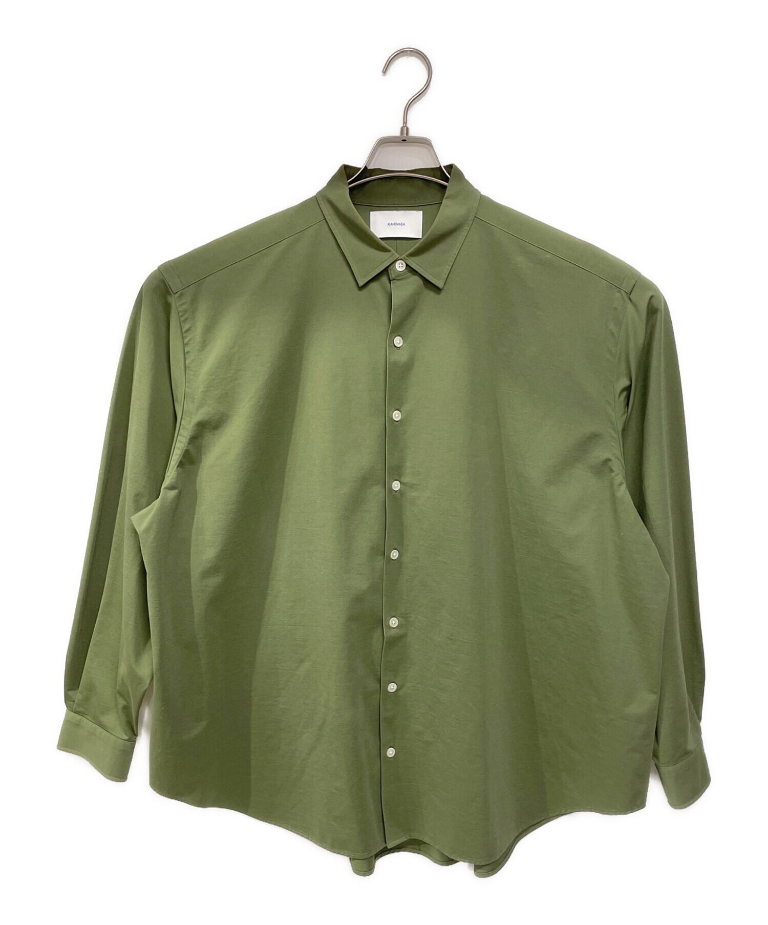 中古・古着通販】KANEMASA (カネマサ) ROYAL OX DRESS KNIT SHIRT