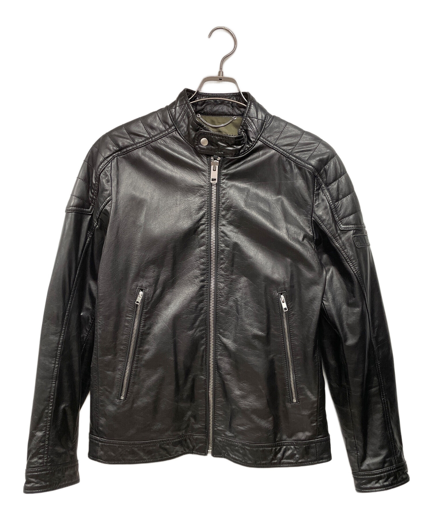 ディーゼル 古着 ライダースジャケット ブラック DIESEL([イリョウ