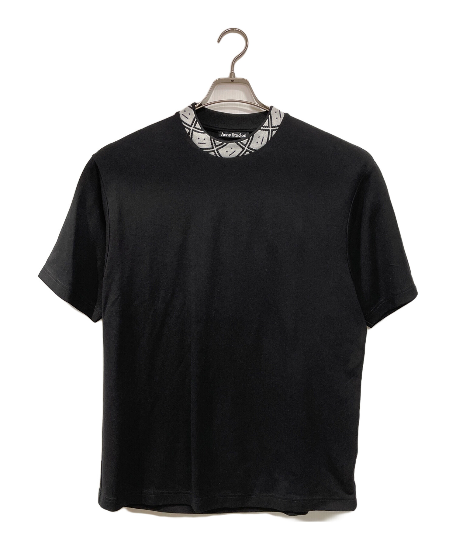 Acne Studios Tシャツ ブラック ロゴプリント 半袖 M 古着風 黒 中古・古着通販】ACNE STUDIOS (アクネ ストゥディオズ) 半袖