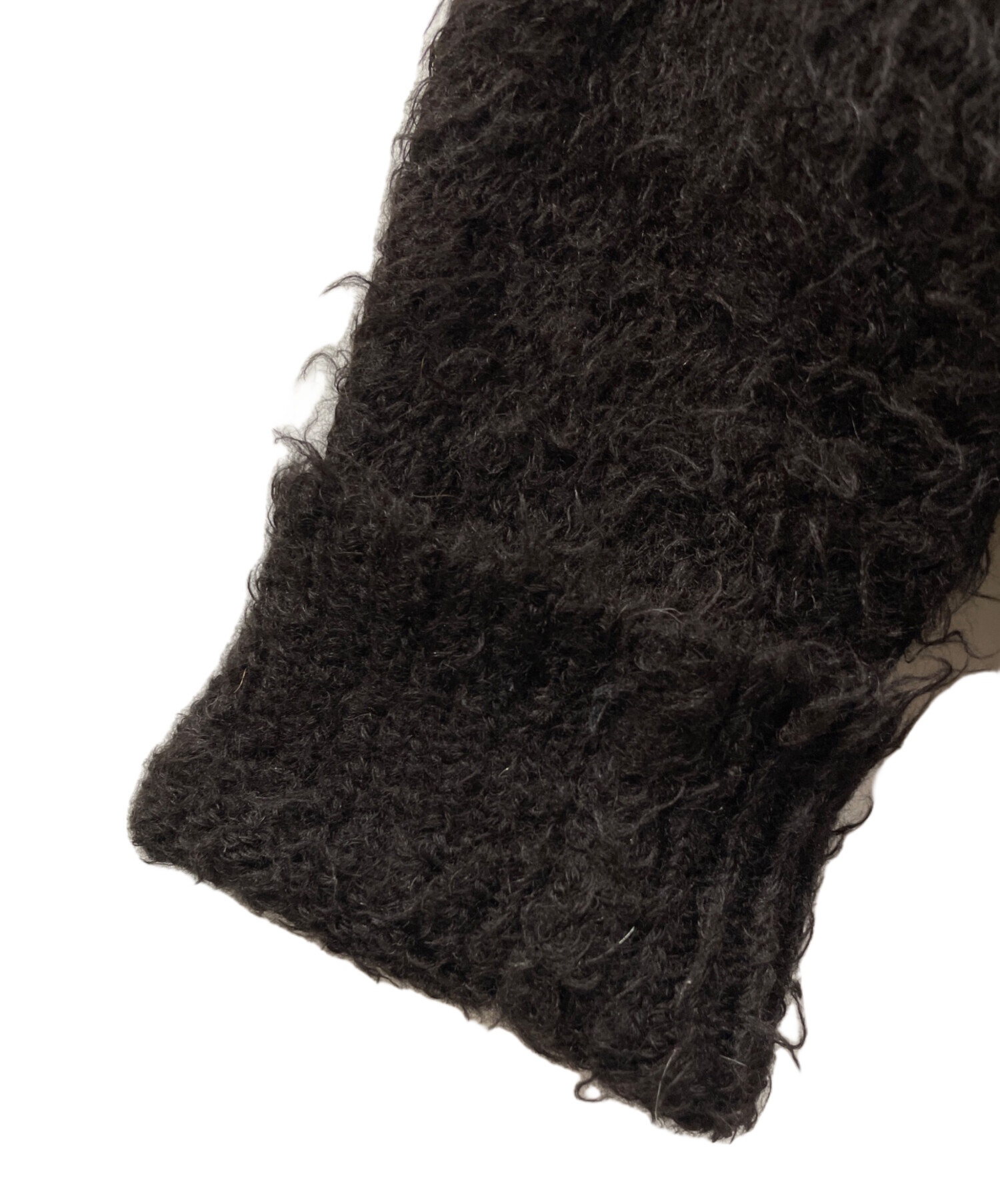 中古・古着通販】doublet (ダブレット) ANIMAL FUR CUT OFF PULLOVER 