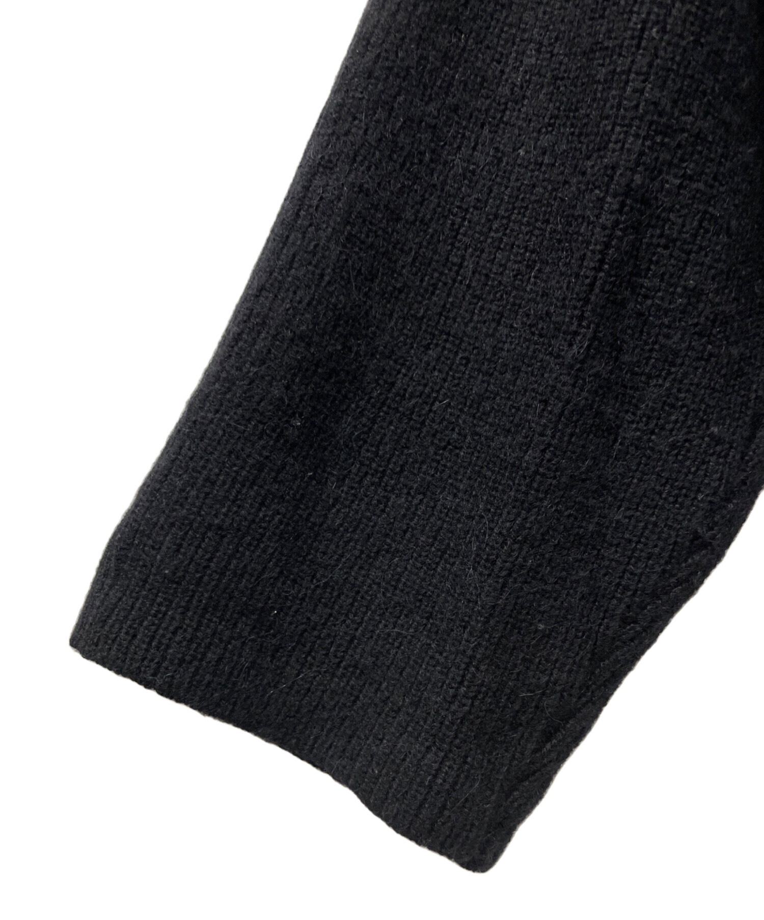 中古・古着通販】YOKE (ヨーク) 7G OVERSIZED HALF CARDIGAN CREW NECK 