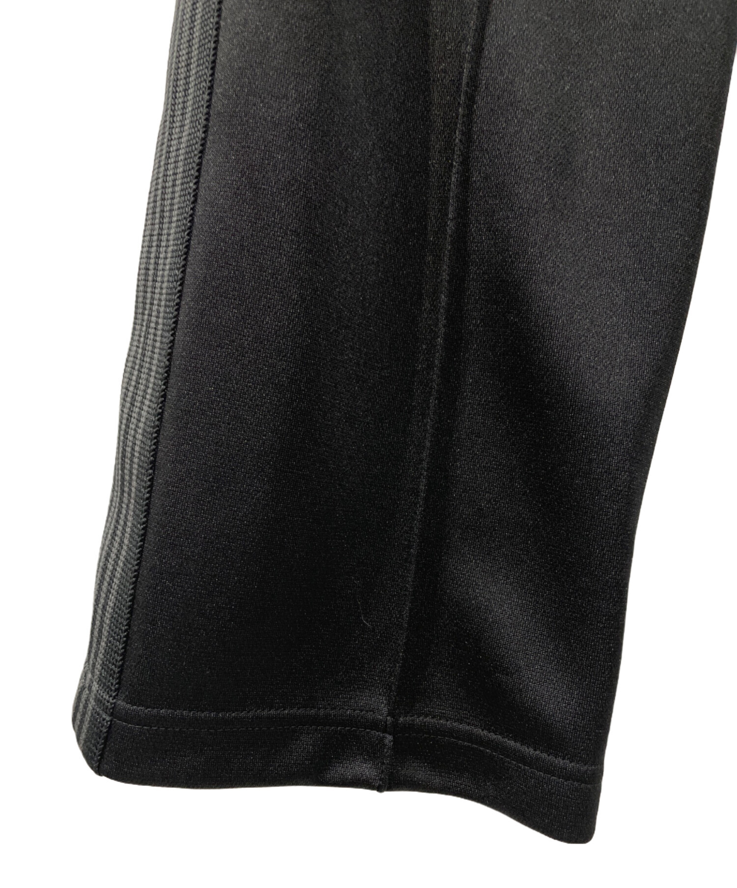 【歳末SALE】Needles トラックパンツ 黒 中古・古着通販】Needles (ニードルズ) トラックパンツ ブラック