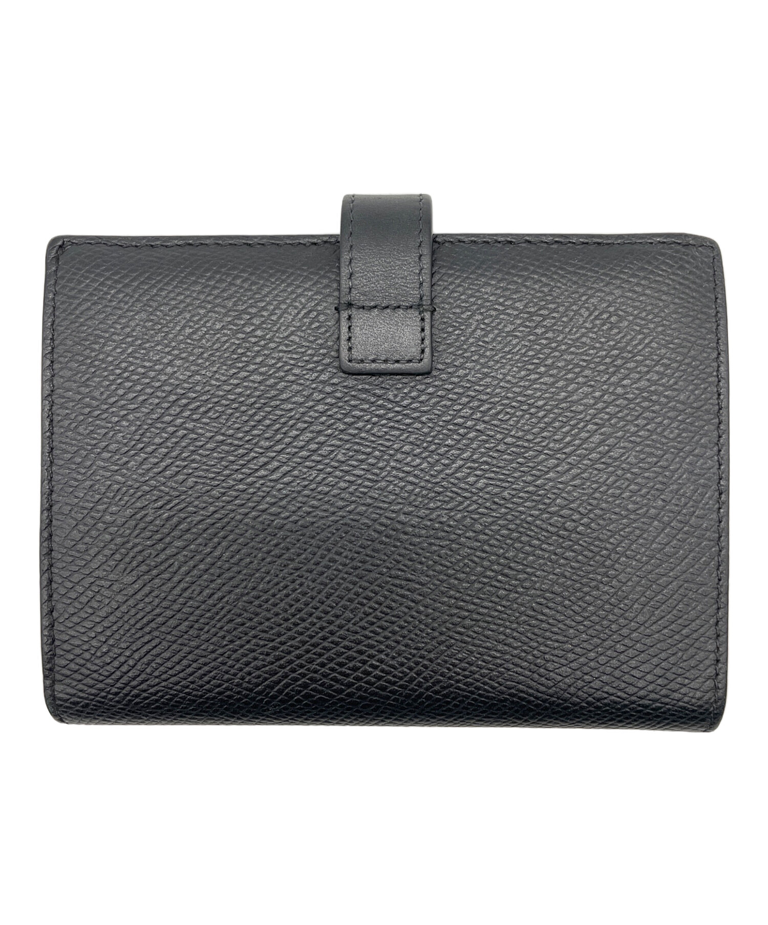 中古・古着通販】CELINE (セリーヌ) 2つ折り財布 ブラック｜ブランド 