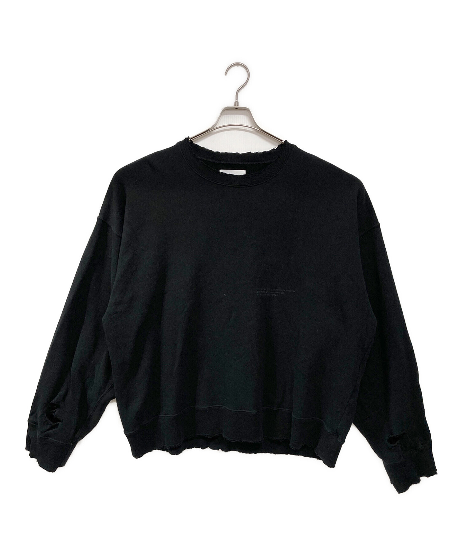 中古・古着通販】stein (シュタイン) DOUBLE PATTERN REBUILD SWEAT LS