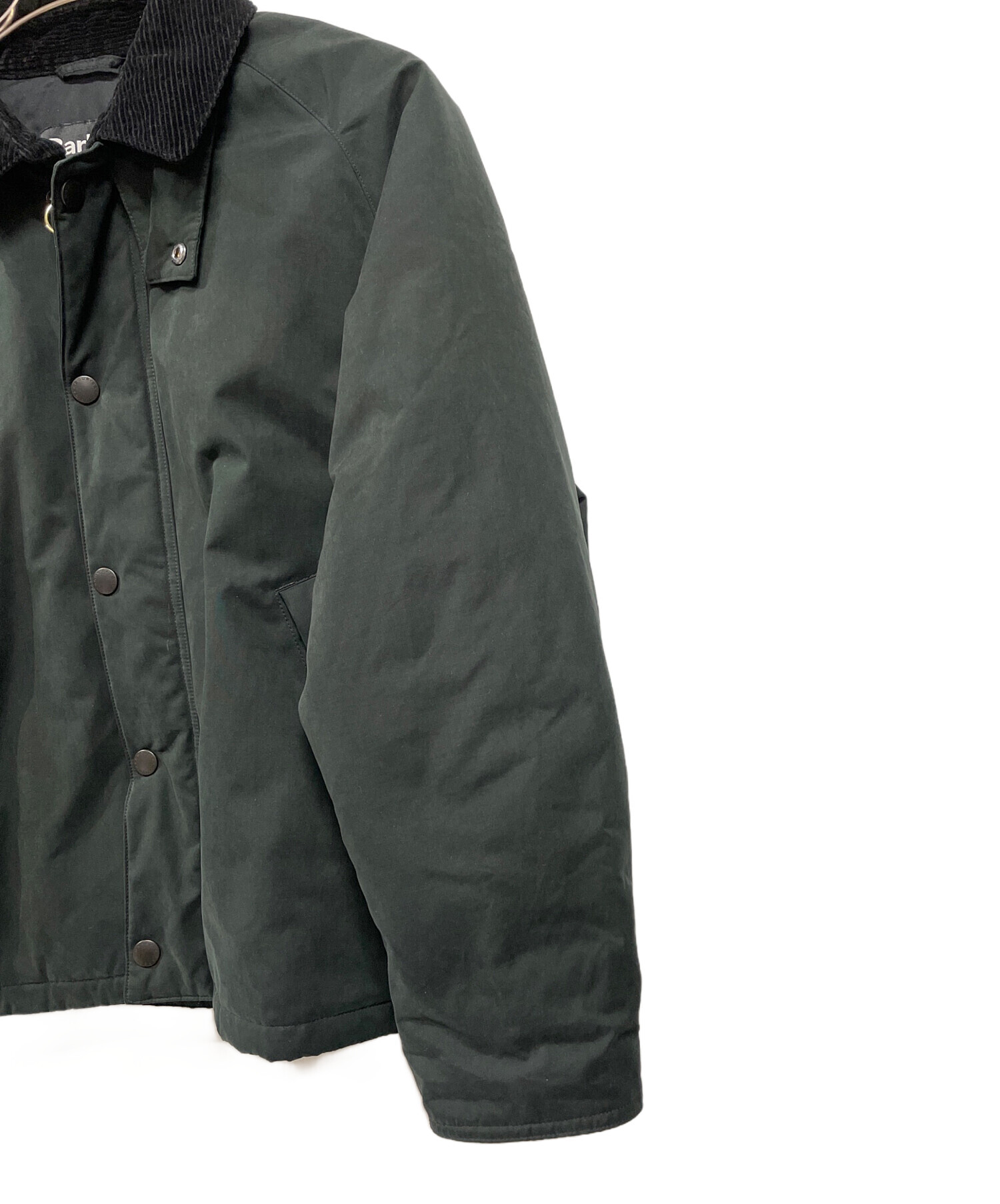 中古・古着通販】Barbour (バブアー) PADDED TRANPORT JACKET ブラック 
