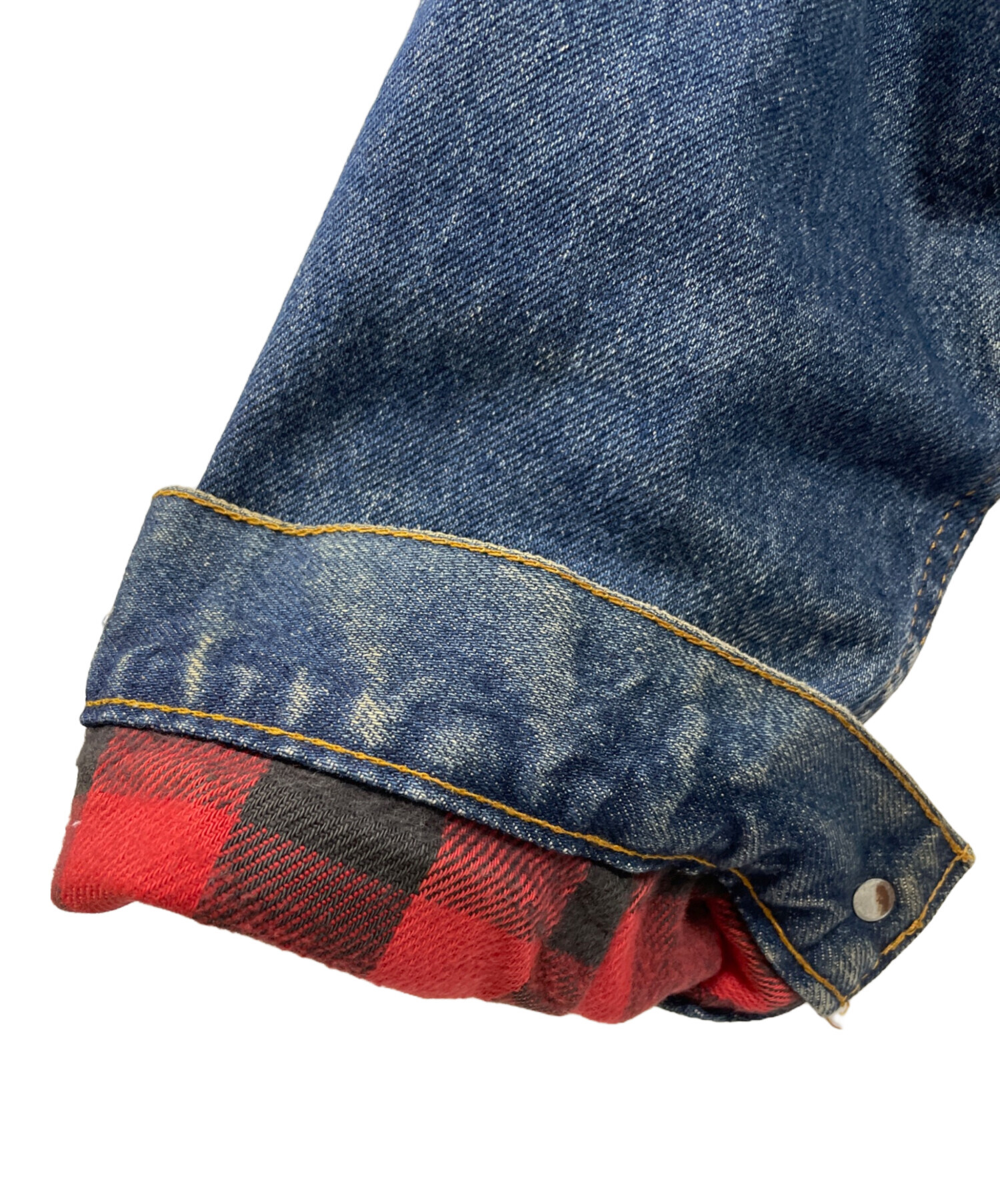 中古・古着通販】LEVI'S (リーバイス) デニムジャケット サイズ:SIZE