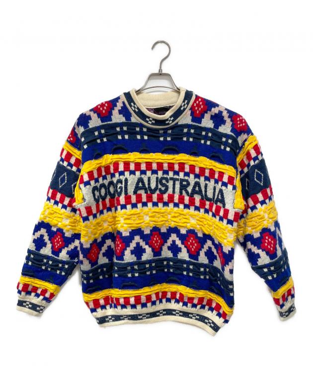 中古・古着通販】Coogi (クージー) 3Dニット マルチカラー サイズ:M