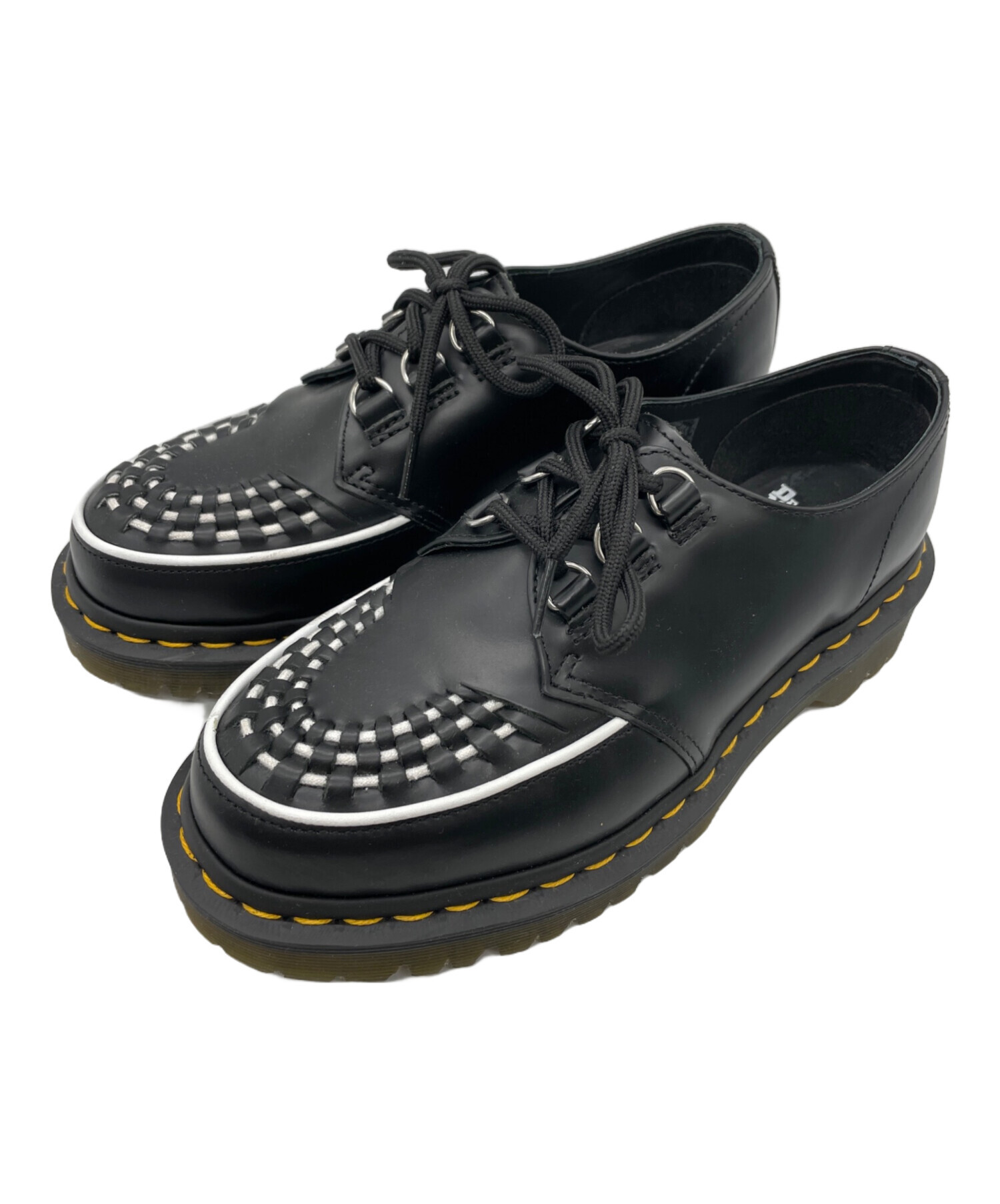 【Dr.Martens 】新古品23cm レディース ストラップレザーシューズ 中古・古着通販】Dr.Martens (ドクターマーチン) レザーシューズ