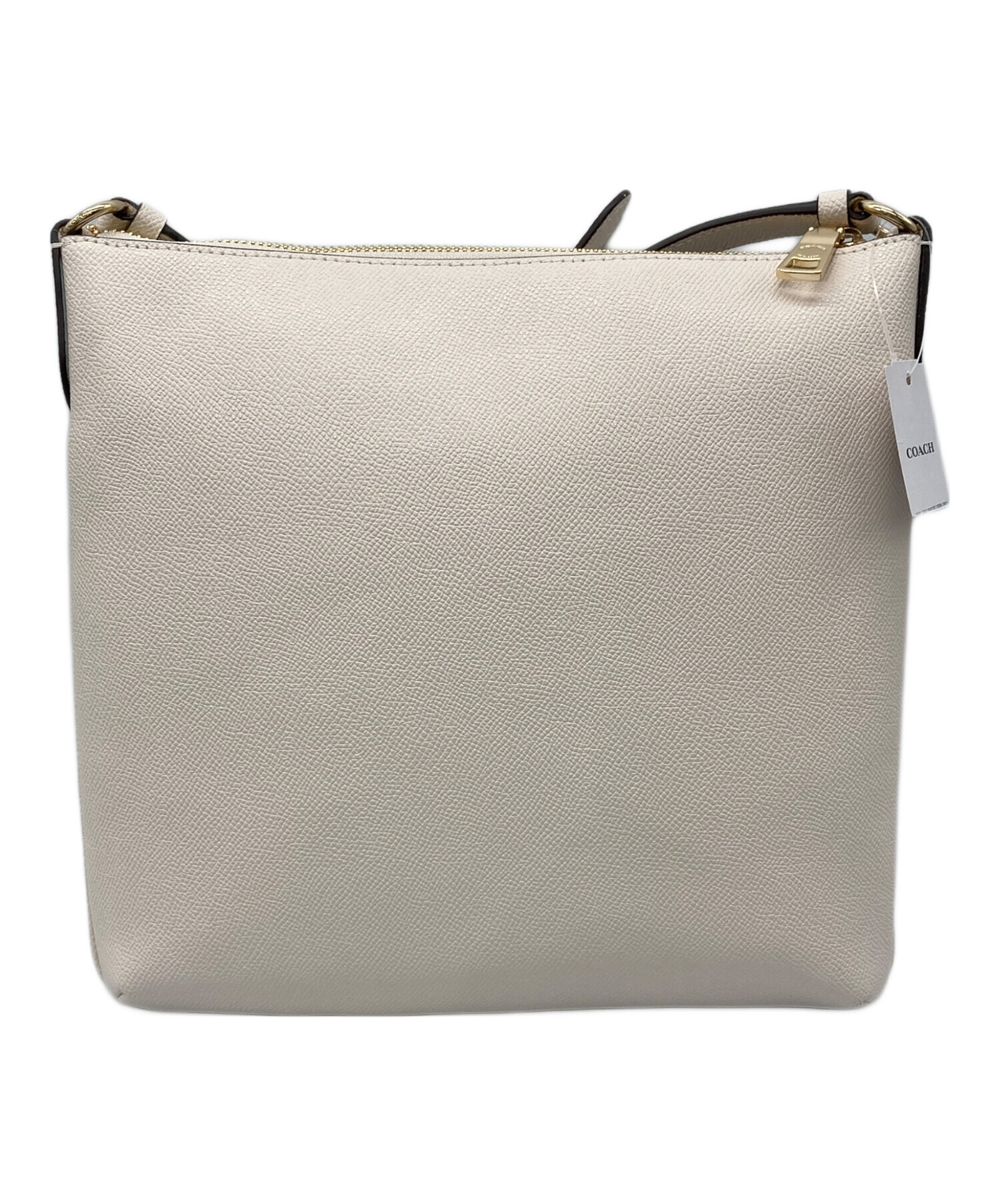 COACH コーチ ショルダーバッグ  白 【古着】【中古】【送料無料】 中古・古着通販】COACH (コーチ) ショルダーバッグ ホワイト｜ブランド