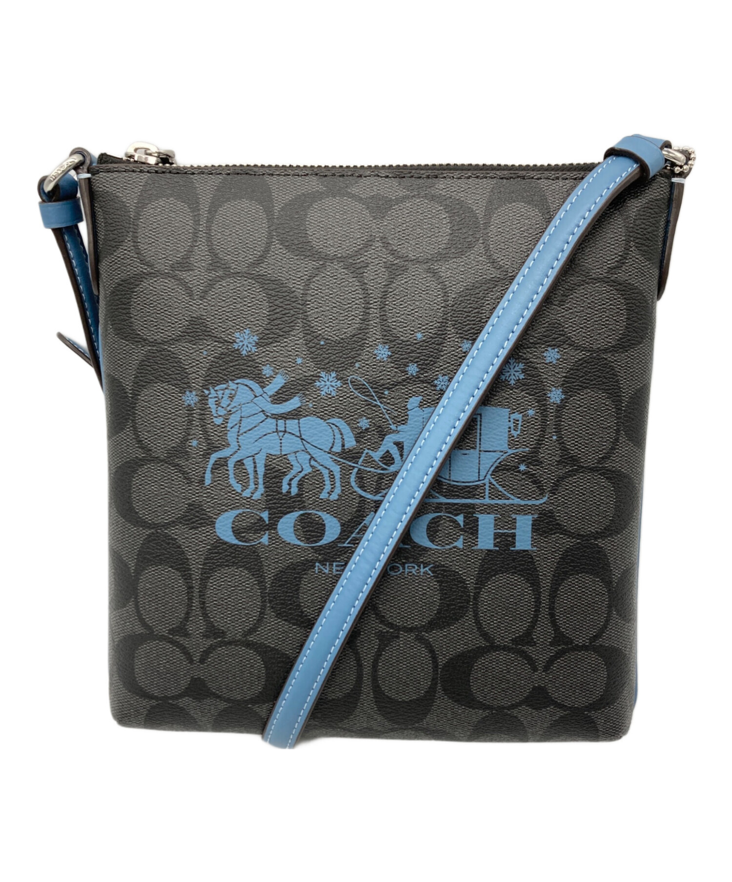 中古・古着通販】COACH (コーチ) シグネチャー キャンバス・ホース