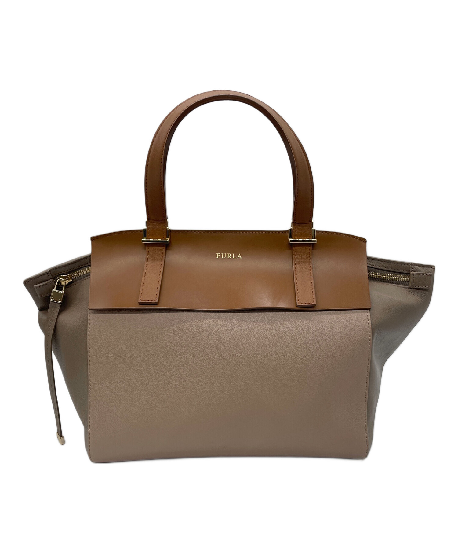 中古・古着通販】FURLA (フルラ) ドルチェヴィータ ハンドバッグ 