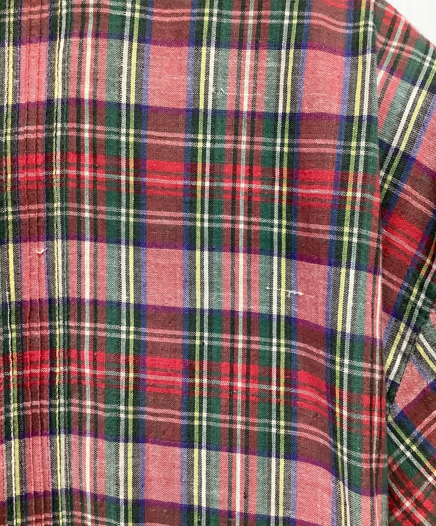 中古・古着通販】PINK HOUSE (ピンクハウス) パフスリーブチェック 中古・古着通販】PINK HOUSE (ピンクハウス) パフスリーブチェック