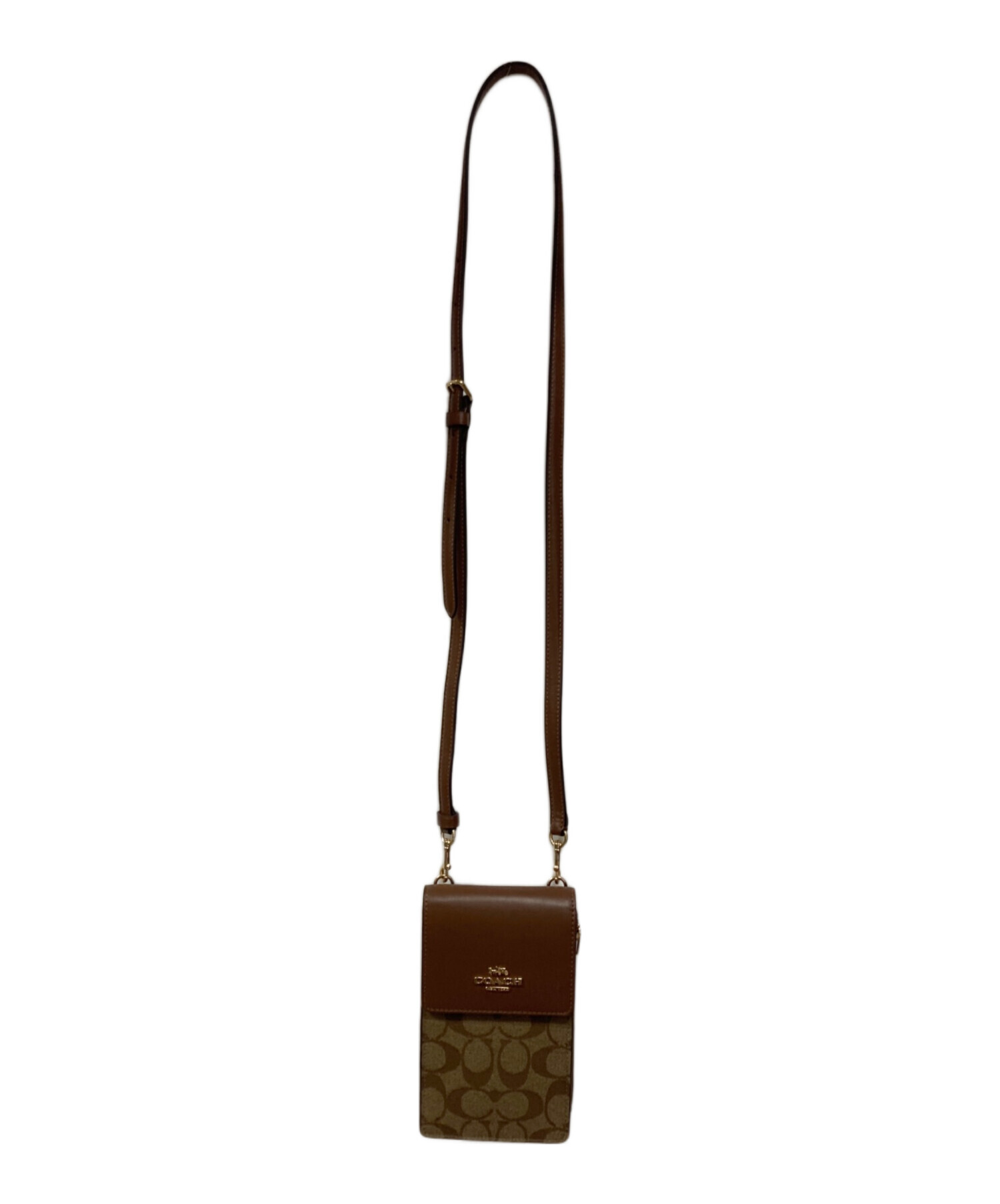 コーチ最新作、新品未使用品 中古・古着通販】COACH (コーチ) ノース／サウス フォーン クロス